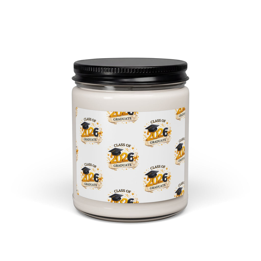 Graduation 2026 Scented Soy Candle — Class of '26 Keepsake 9oz