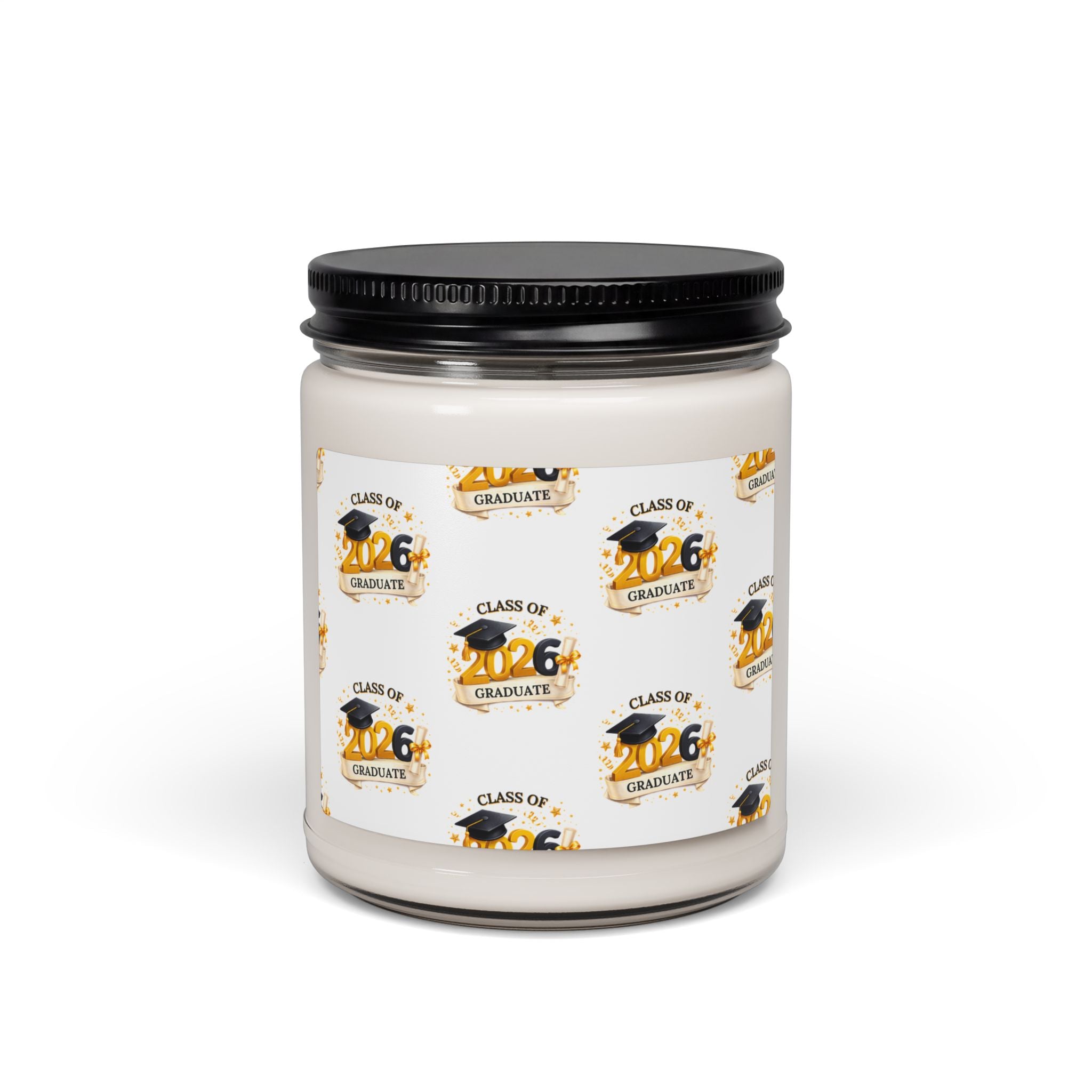 Graduation 2026 Scented Soy Candle — Class of '26 Keepsake 9oz