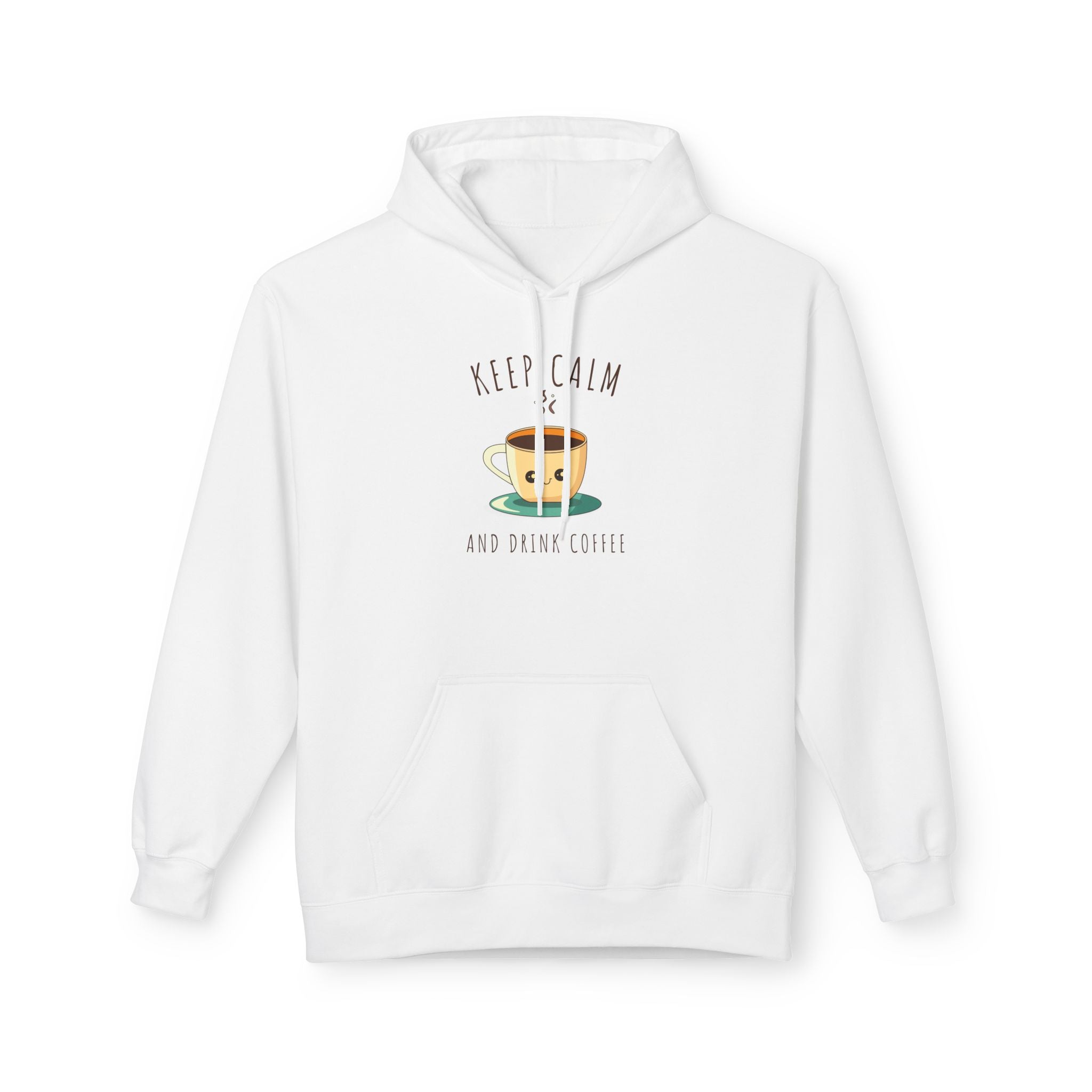 Keep calm & drink coffee Unisex Midweight Softstyle Fleece Hoodie