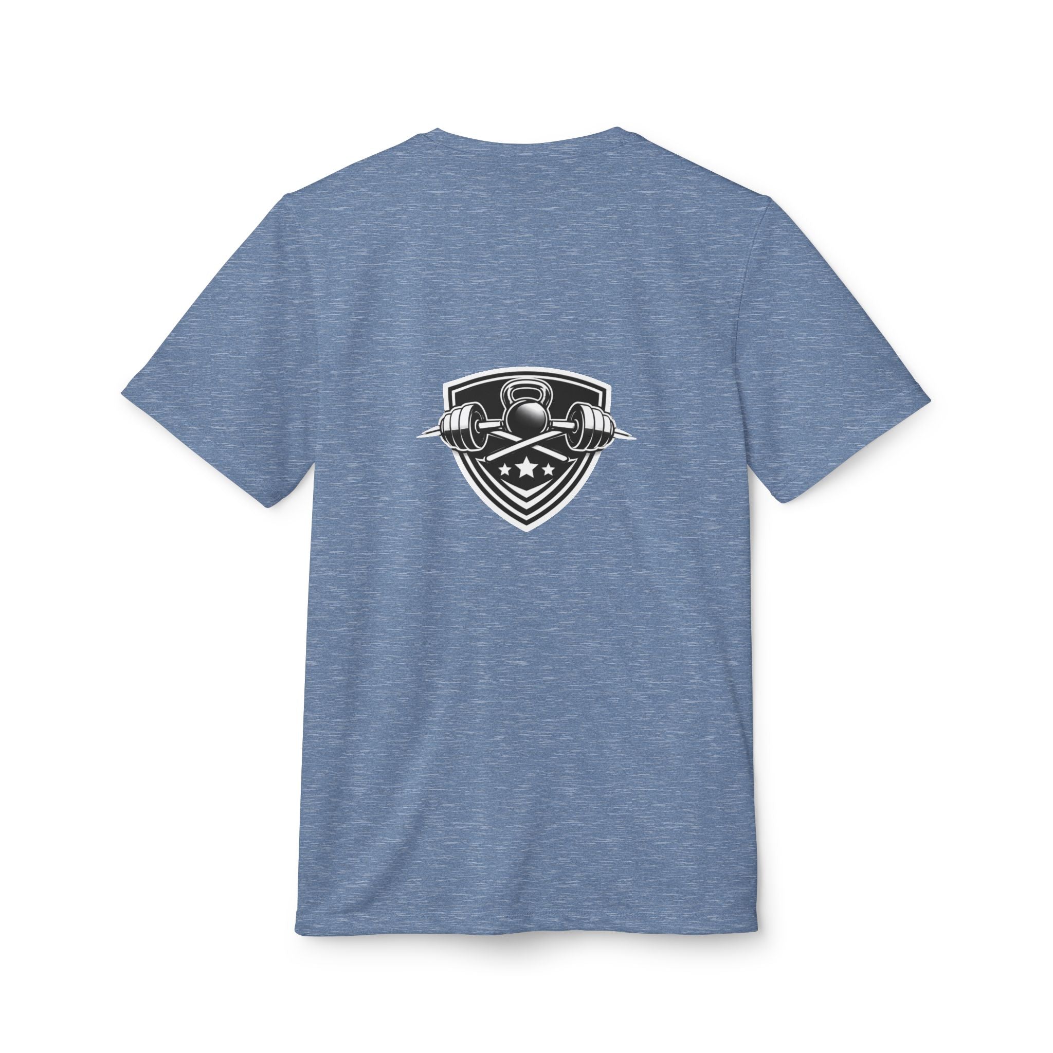 Fitness Graphic T-Shirt — Vintage Bodybuilder Barbell Design