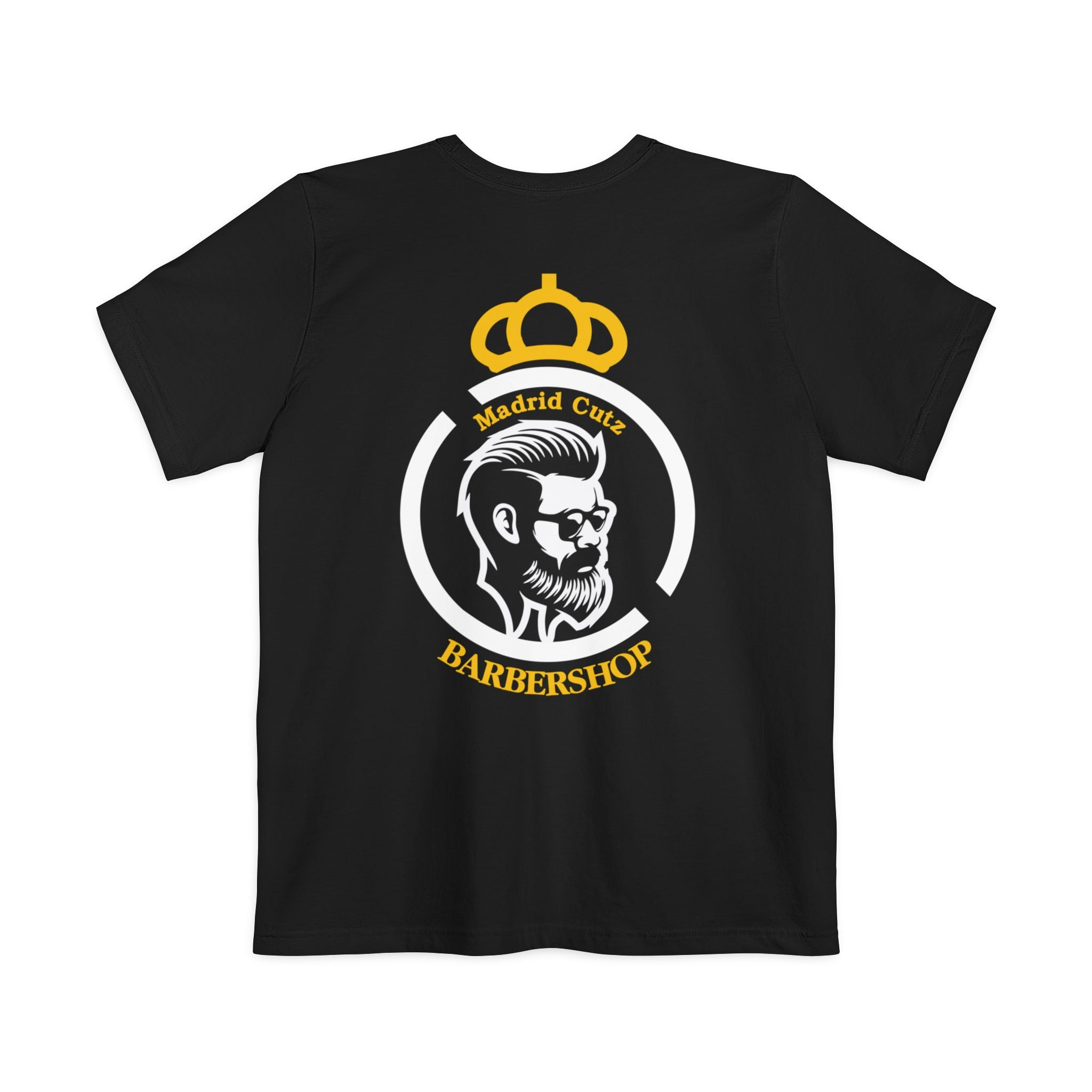 Barbershop Pocket T-Shirt — Madrid Cutz Logo Tee