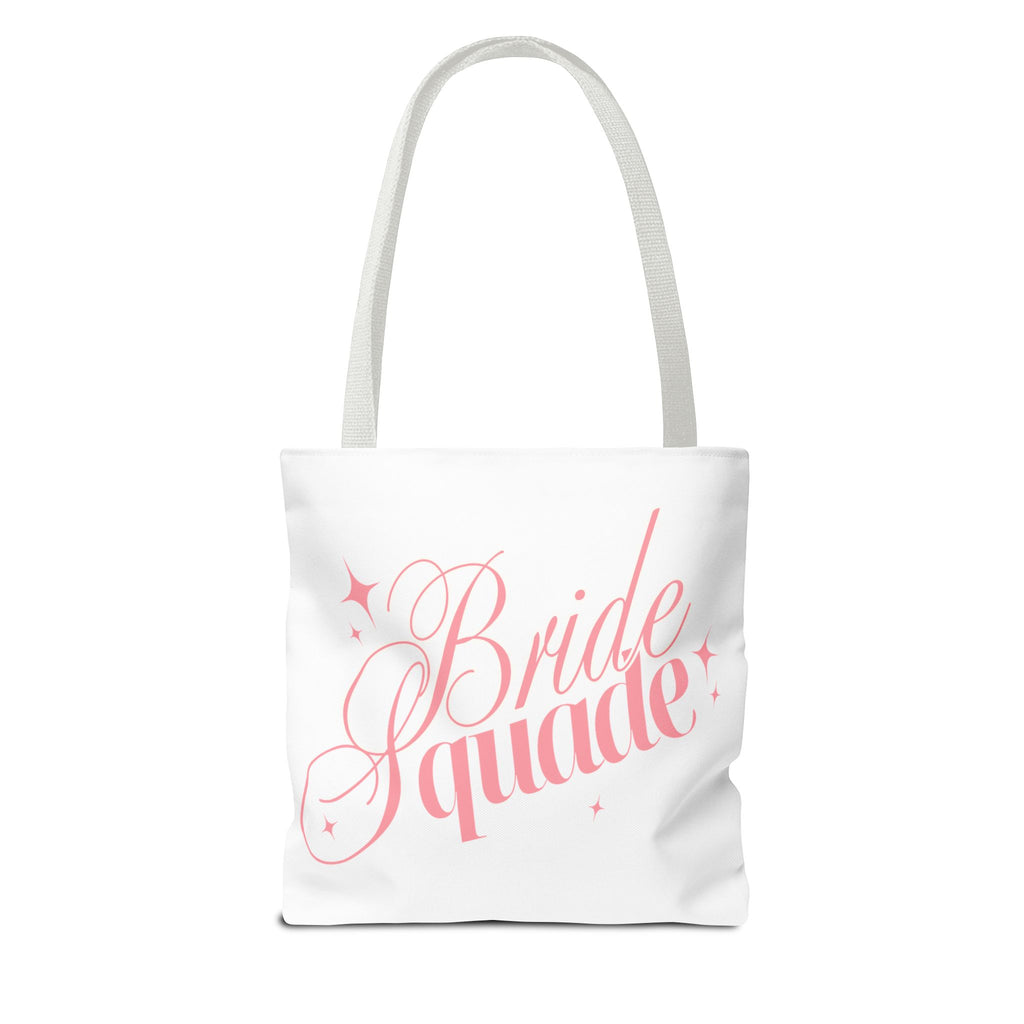 Bride Squad Tote Bag — Pink Bridal Bachelorette Party Gift