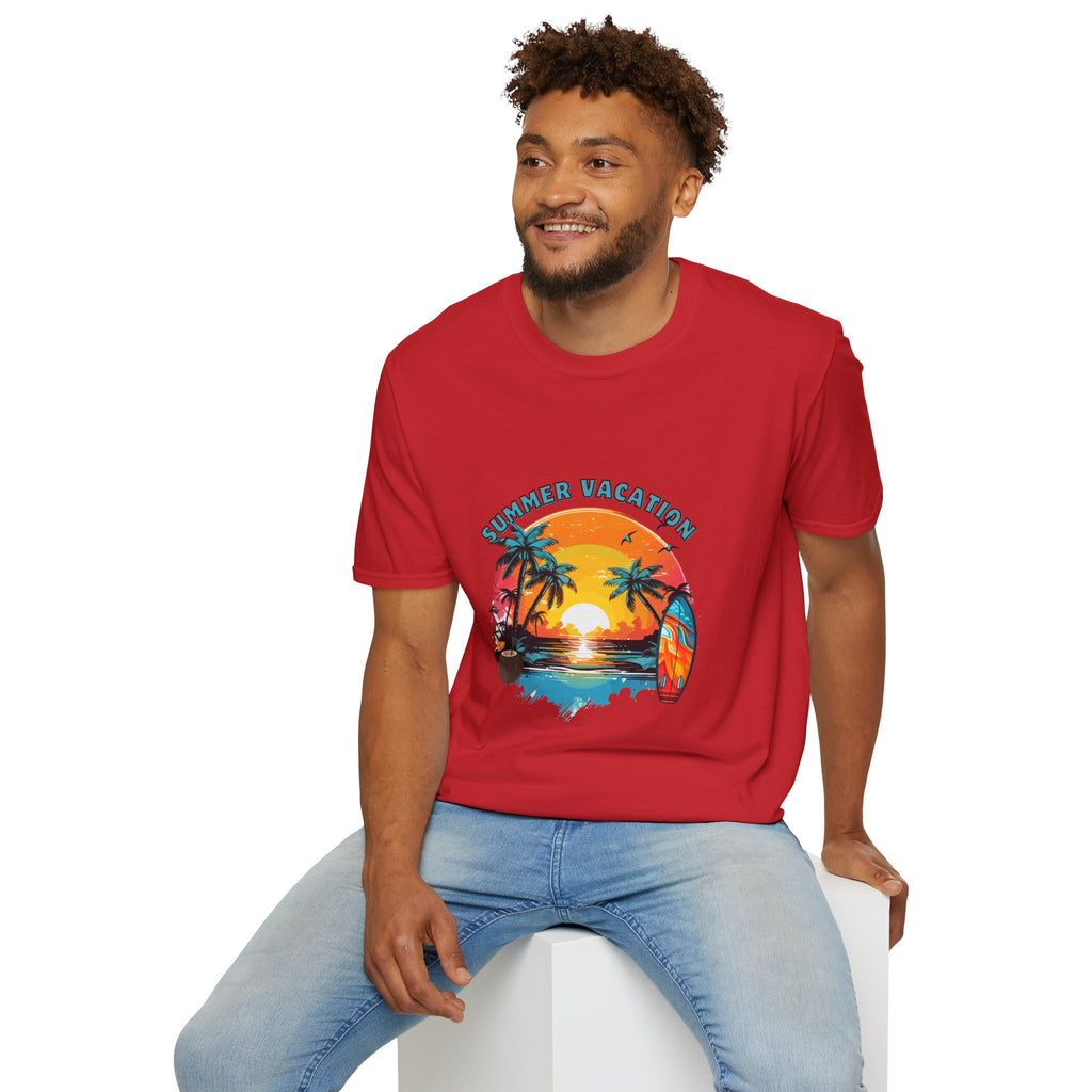 Summer Vacation Graphic T-Shirt