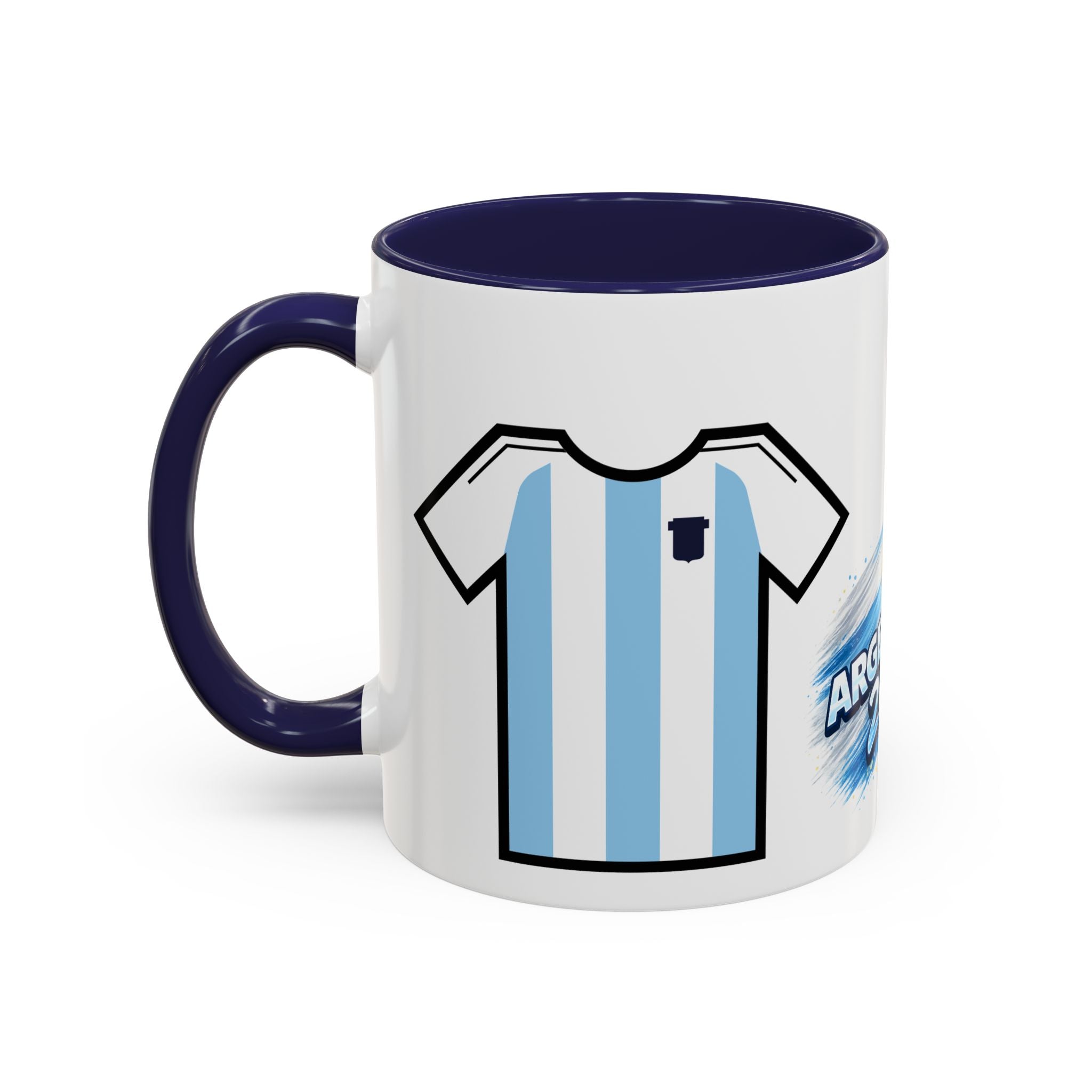 Argentina 2026 Soccer Mug – Blue/White Jersey Coffee Cup