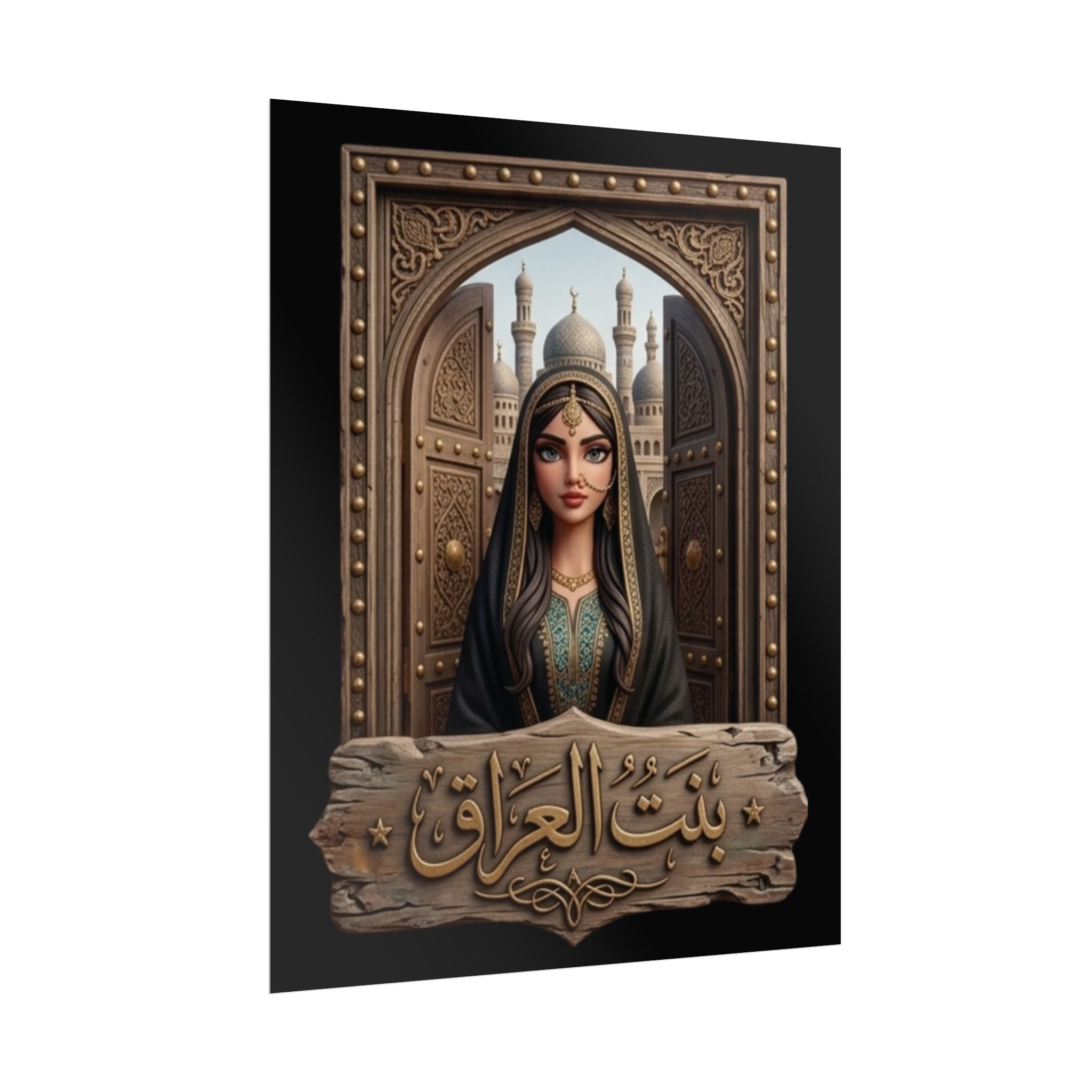 Rolled Poster — 'Daughter of Iraq' Middle Eastern Art Print