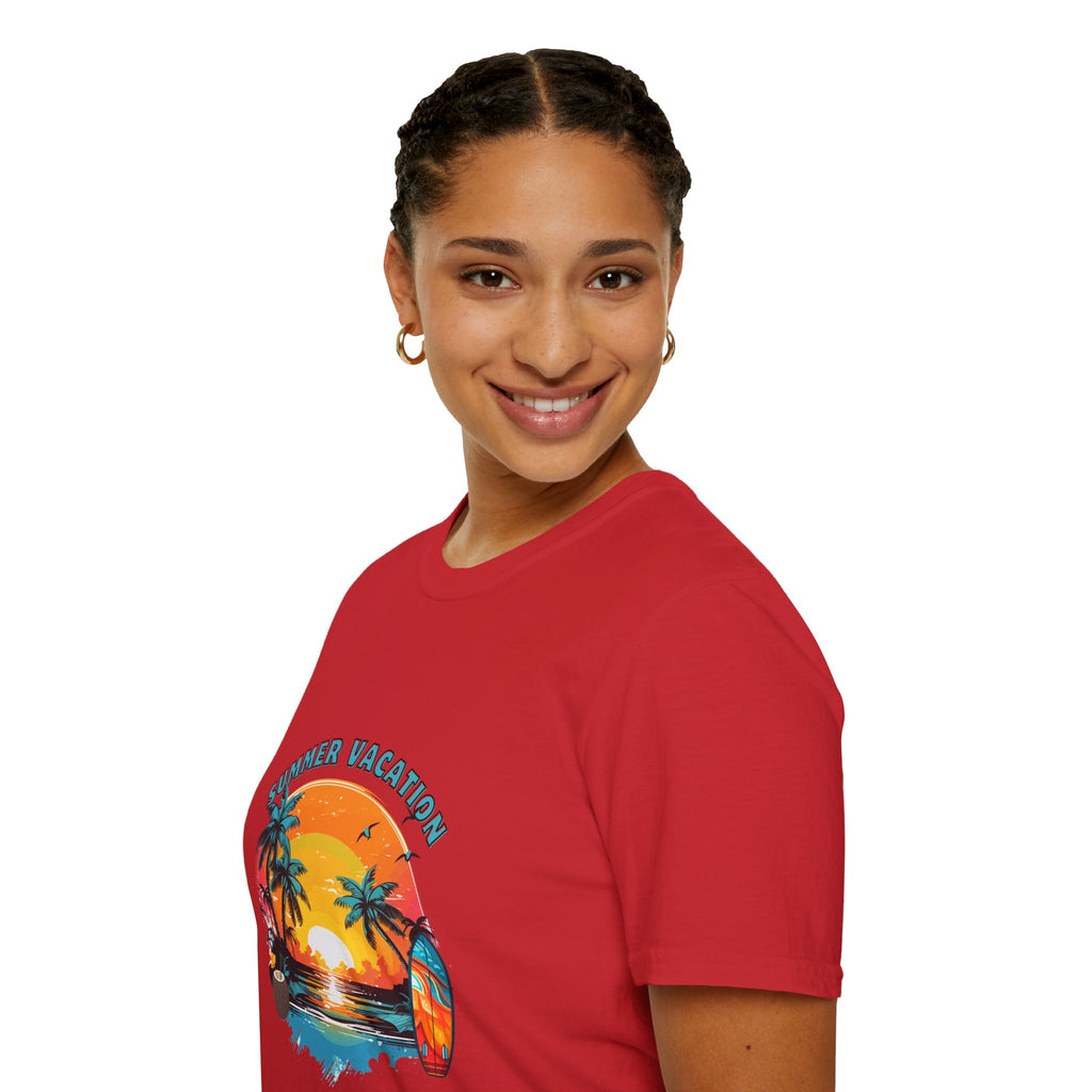 Summer Vacation Graphic T-Shirt