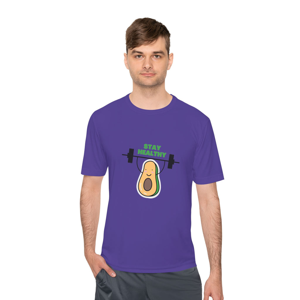 Stay Healthy Avocado Weightlifting Tee