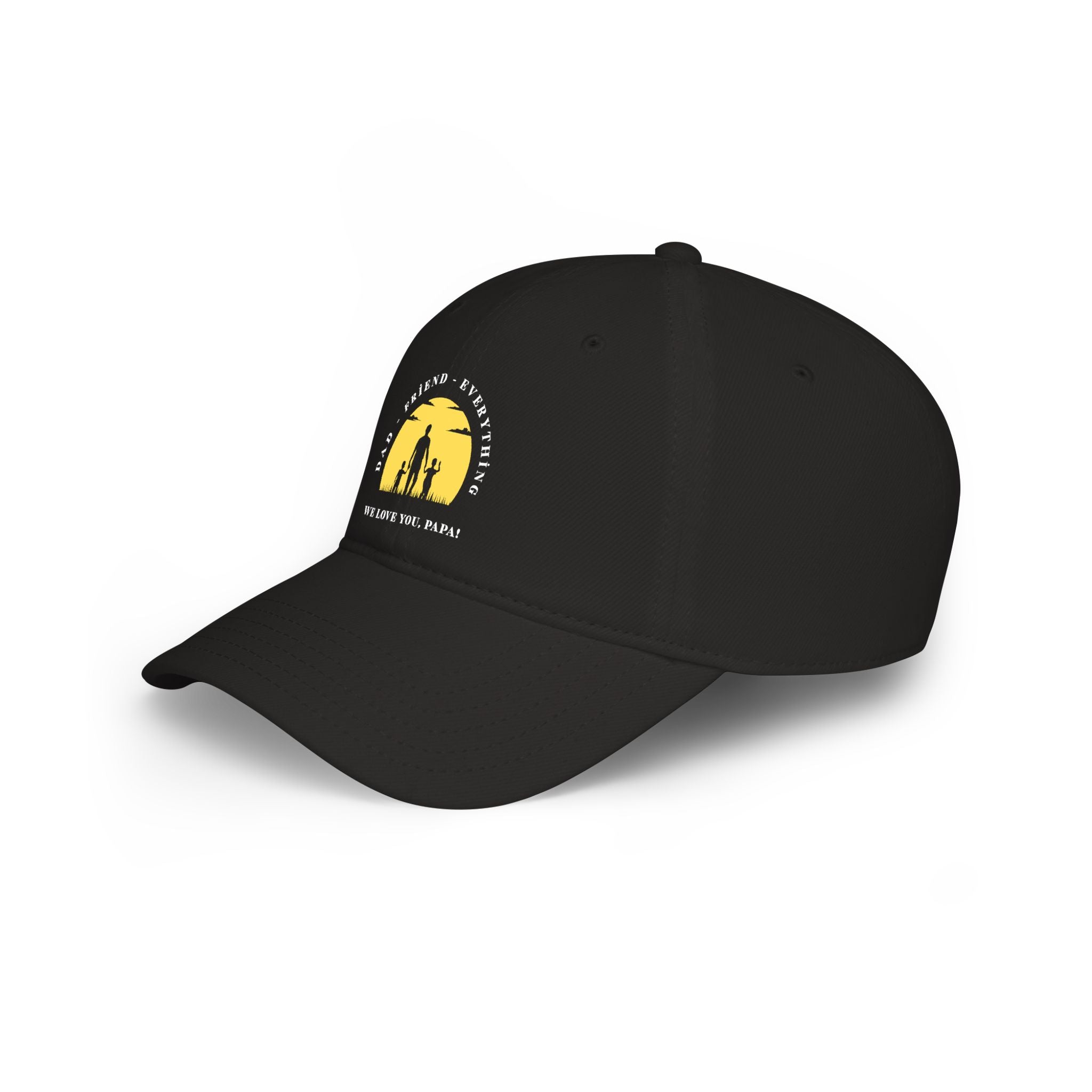 Dad, Friend, Everything Cap — 'We Love You, Papa' Low Profile Baseball Hat