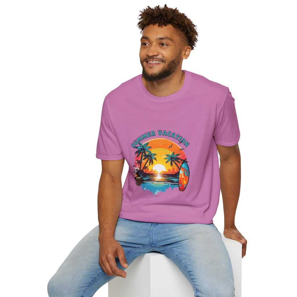 Summer Vacation Graphic T-Shirt
