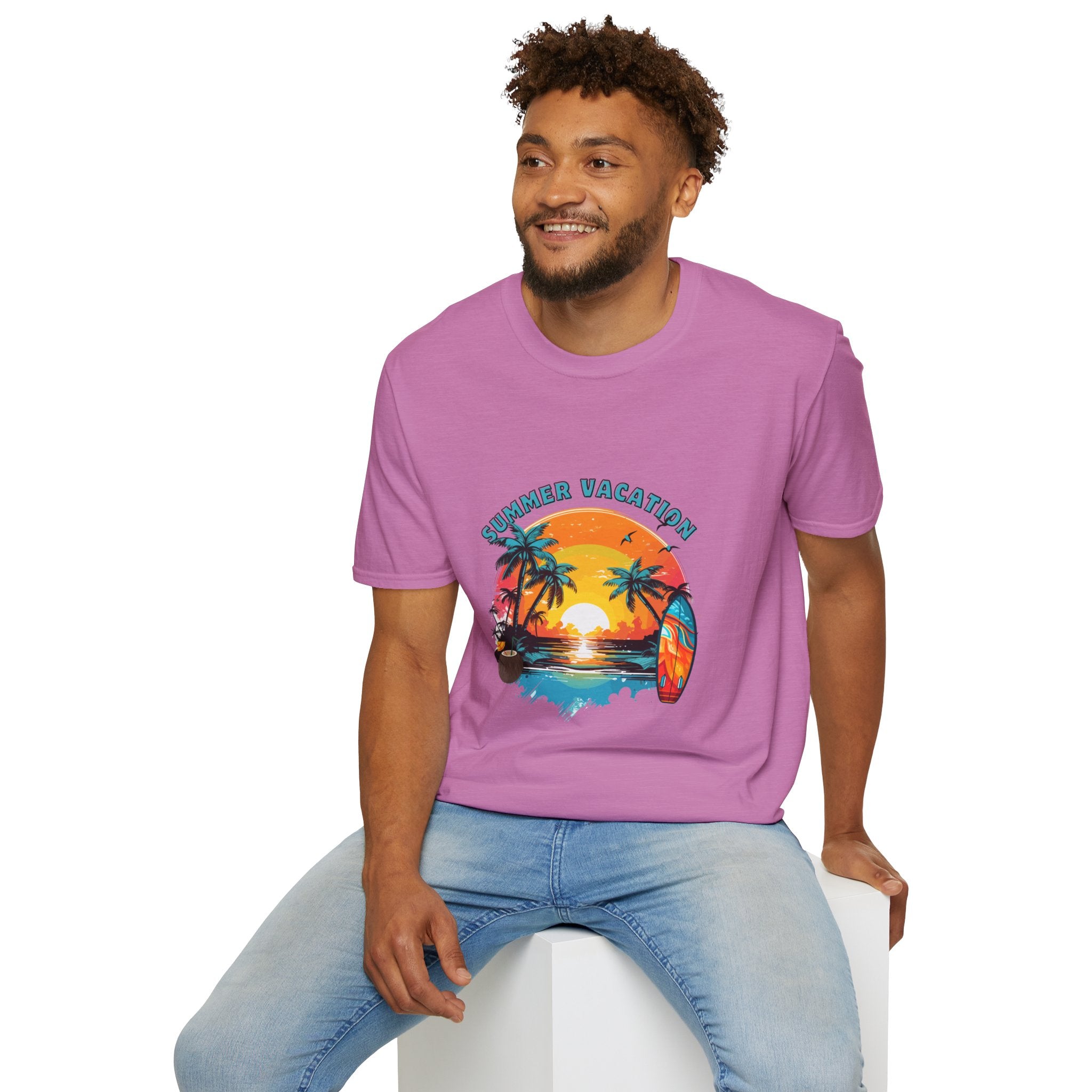 Summer Vacation Graphic T-Shirt