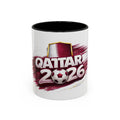 Qatar 2026 Soccer Coffee Mug — Cup Fan Travel Souvenir