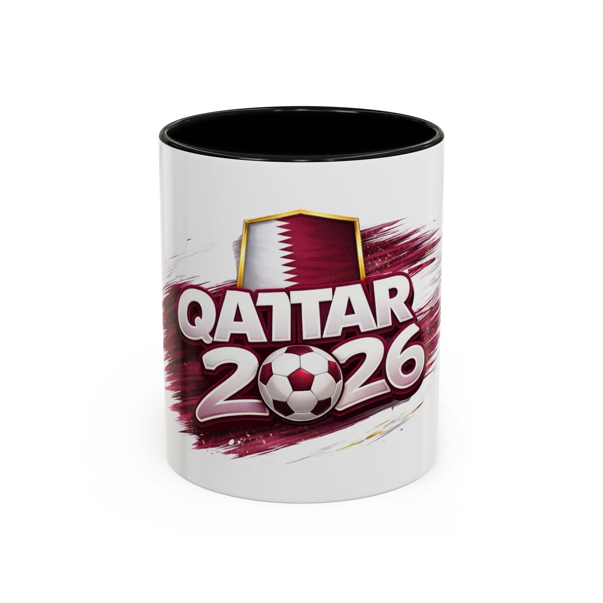Qatar 2026 Soccer Coffee Mug — Cup Fan Travel Souvenir