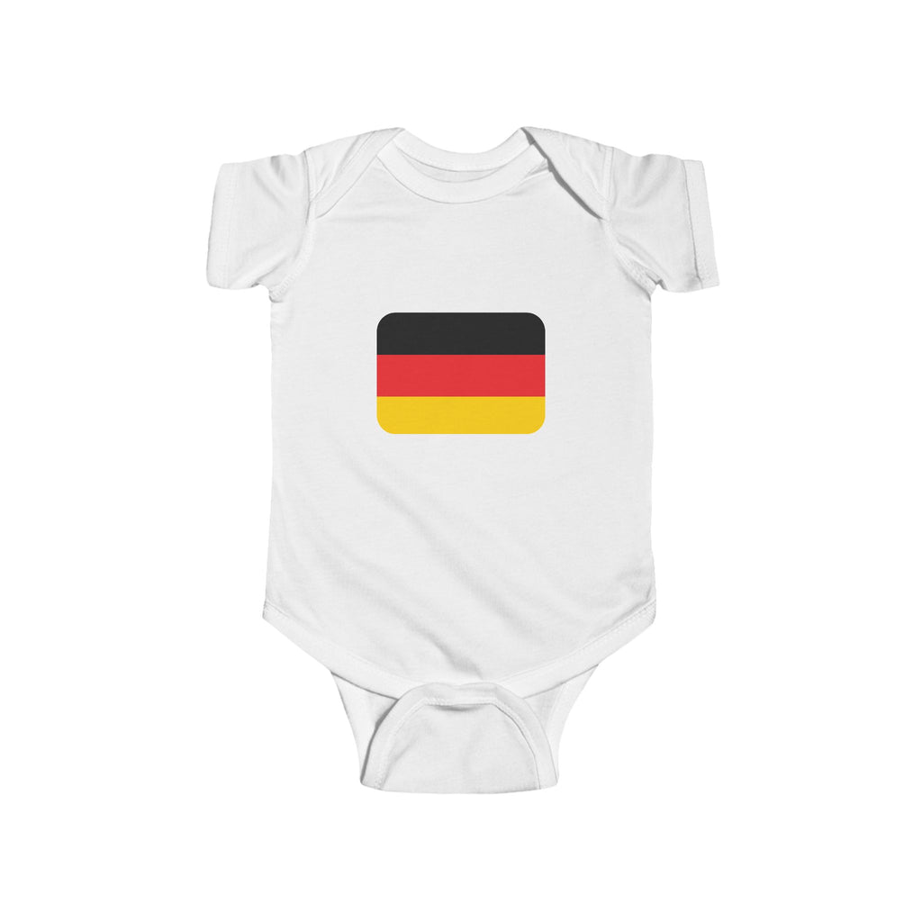 German Flag Baby Bodysuit — Infant Germany Pride Onesie
