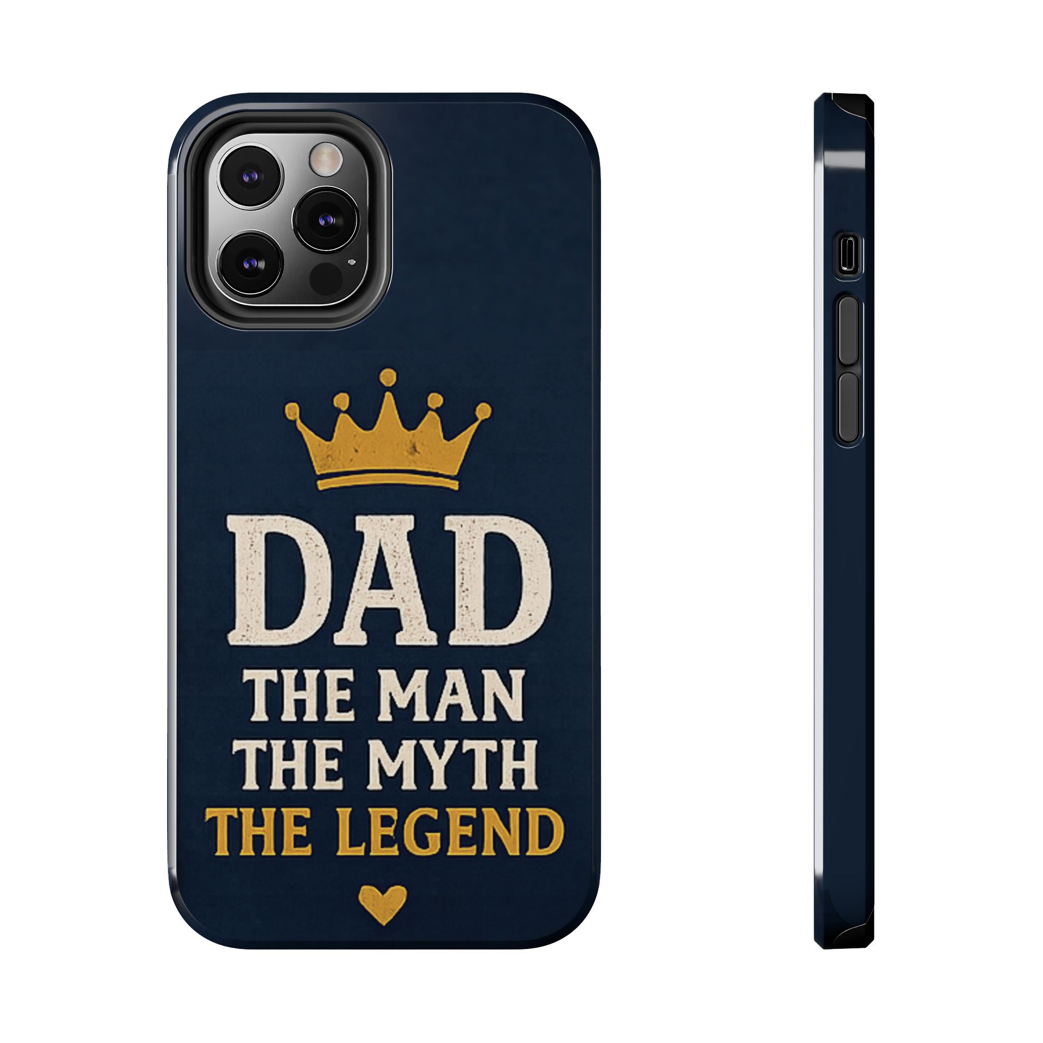 Dad Phone Case – “Dad: The Man The Myth The Legend” Protective Phone Cover
