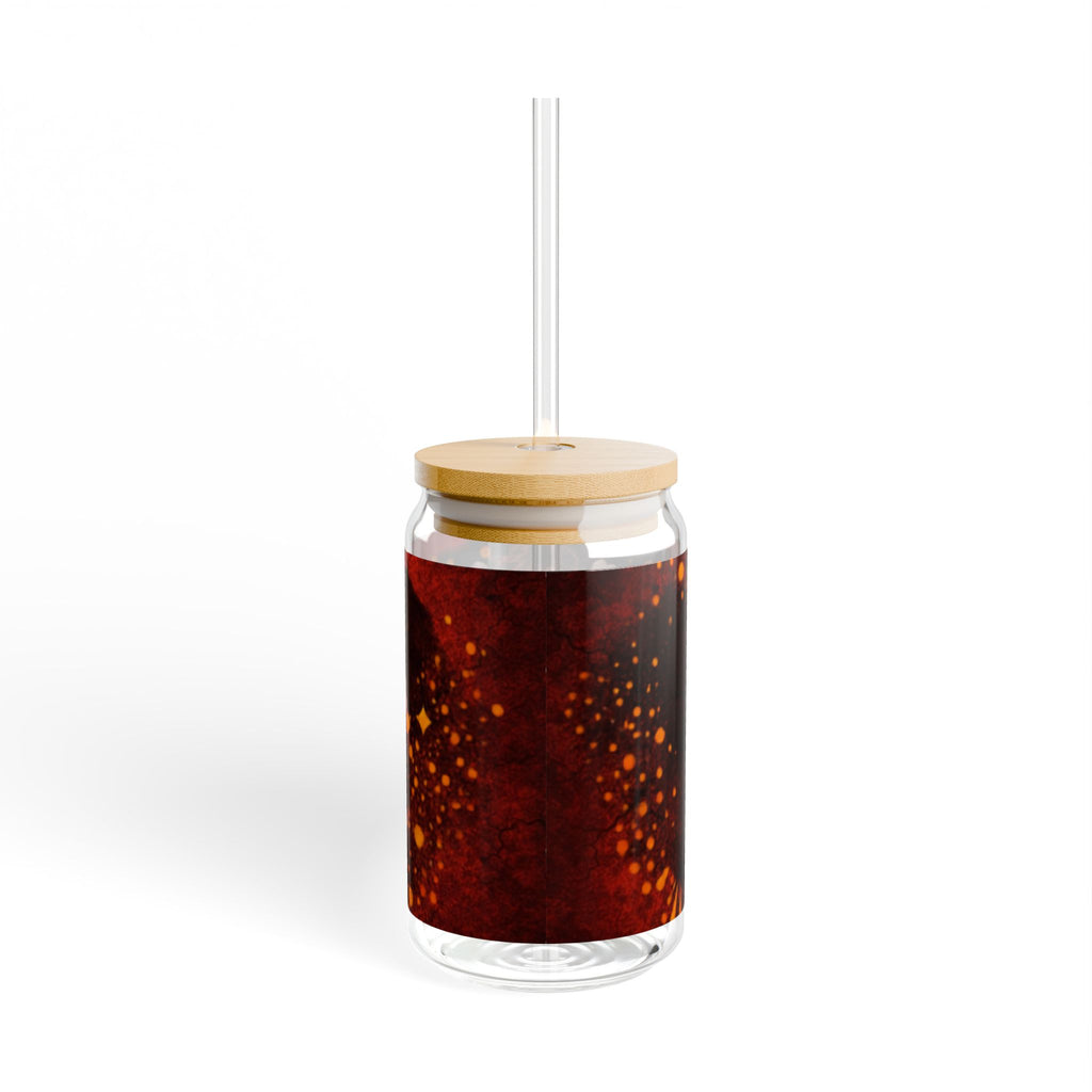 Arabic funny Cute Kid Sipper Glass with Straw – 16oz Novelty Drink Cup