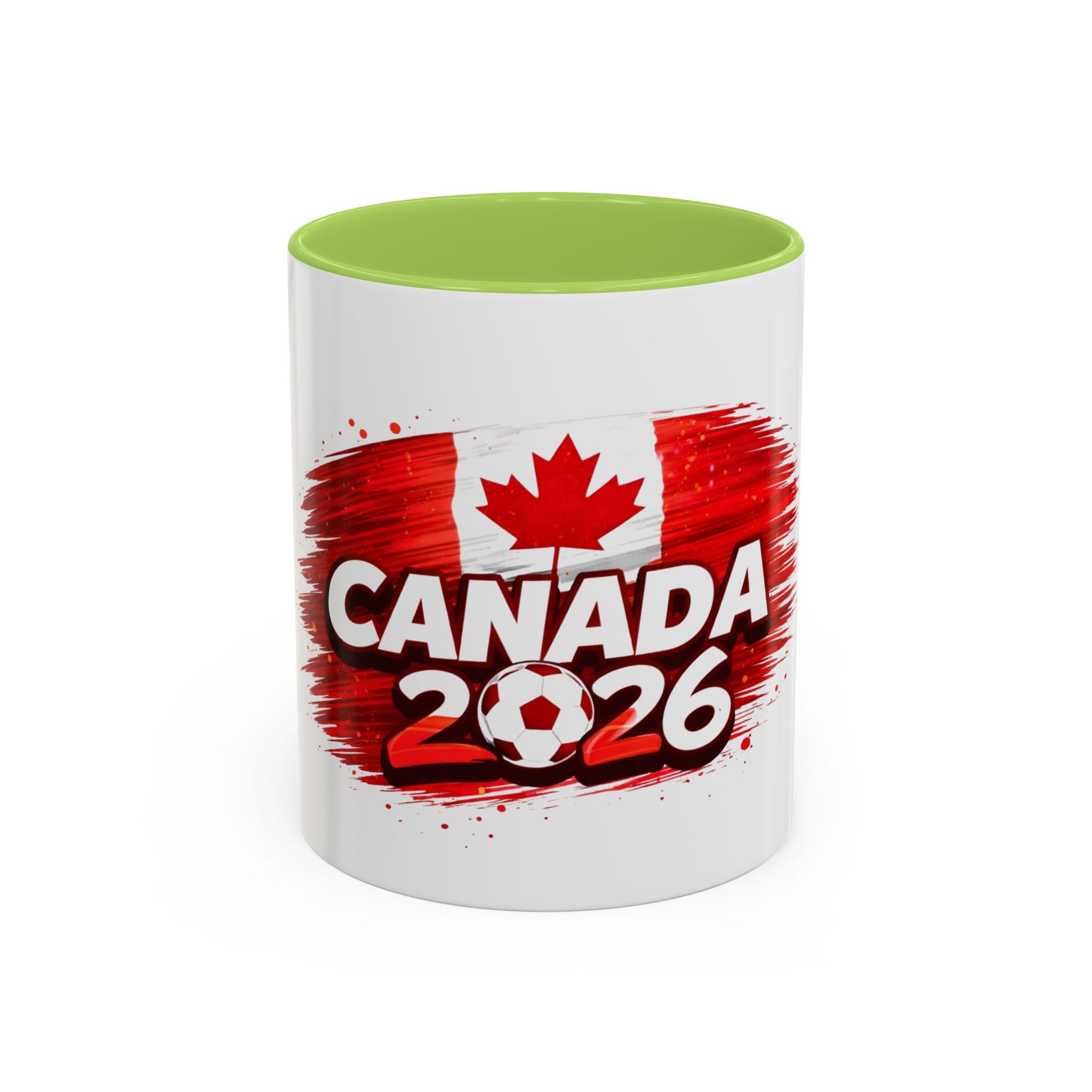 Canada 2026 Soccer Coffee Mug — Canadian Cup Fan Gift