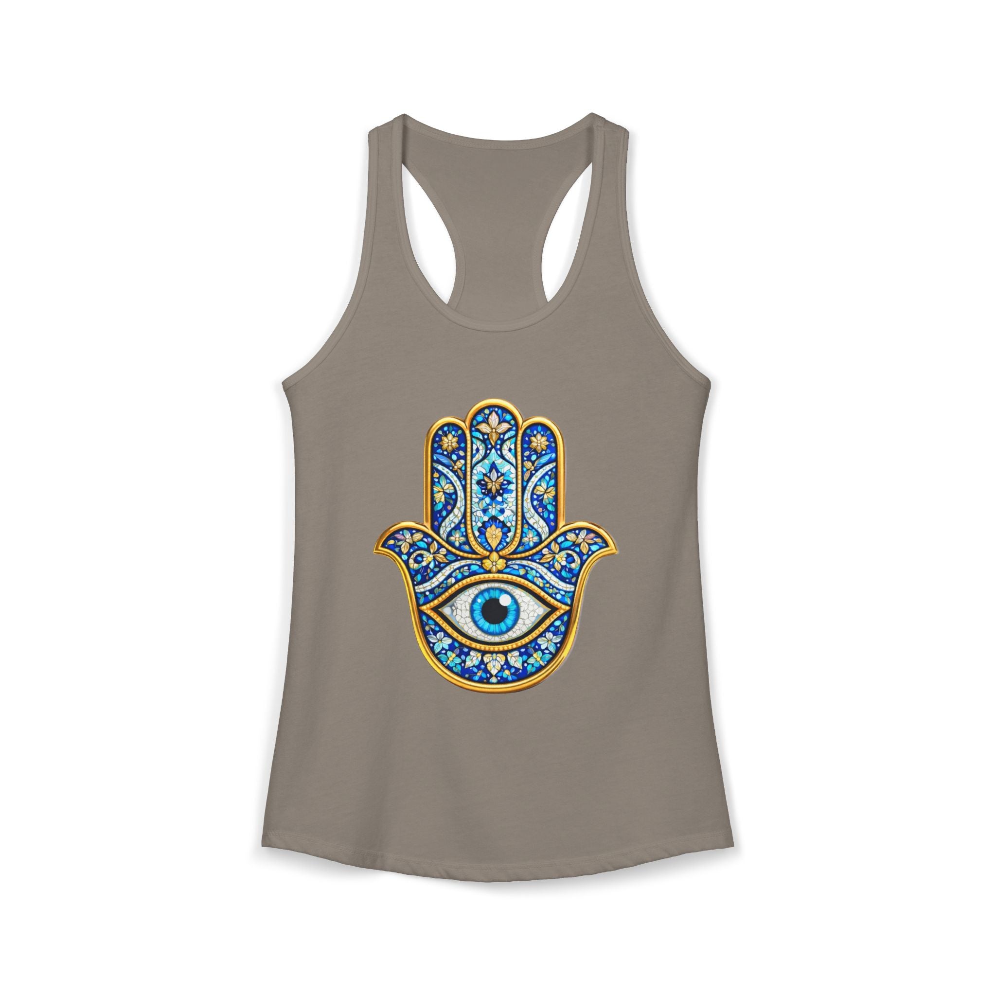Women's Ideal Racerback Tank evil eye