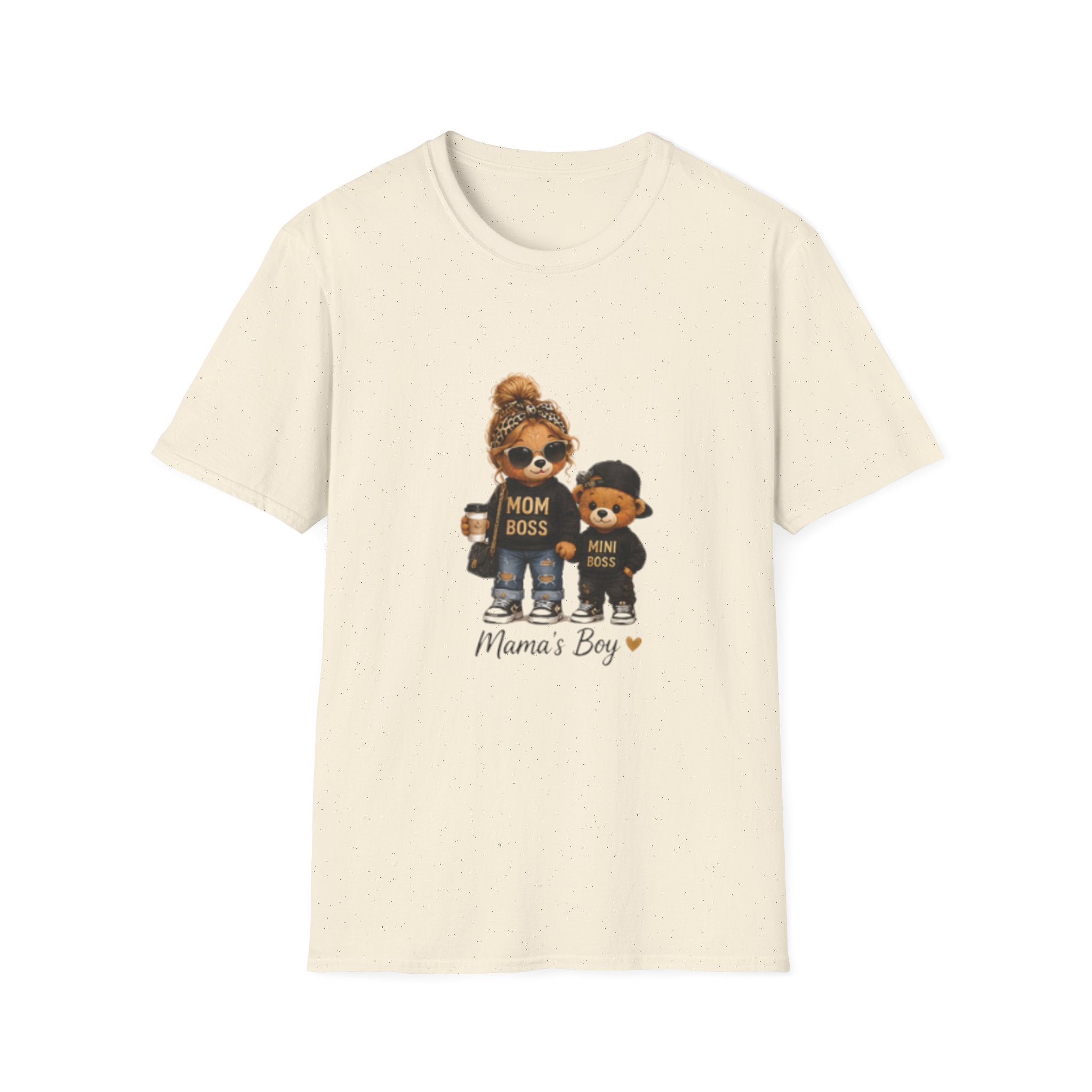 Mama’s Boy Graphic T-Shirt — Cute Mom and Son Matching Tee