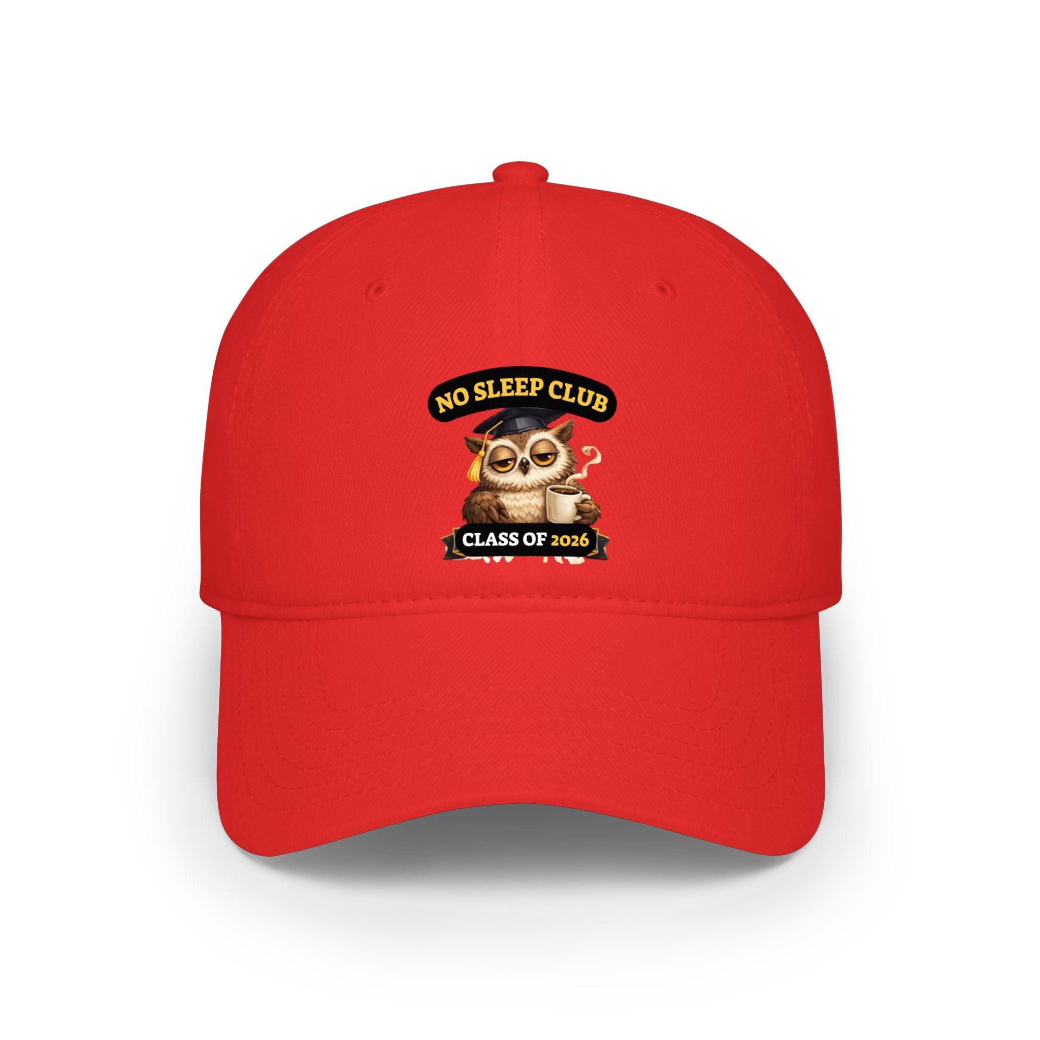 No Sleep Club Class of 2023 Cap — Graduation Owl Baseball Hat