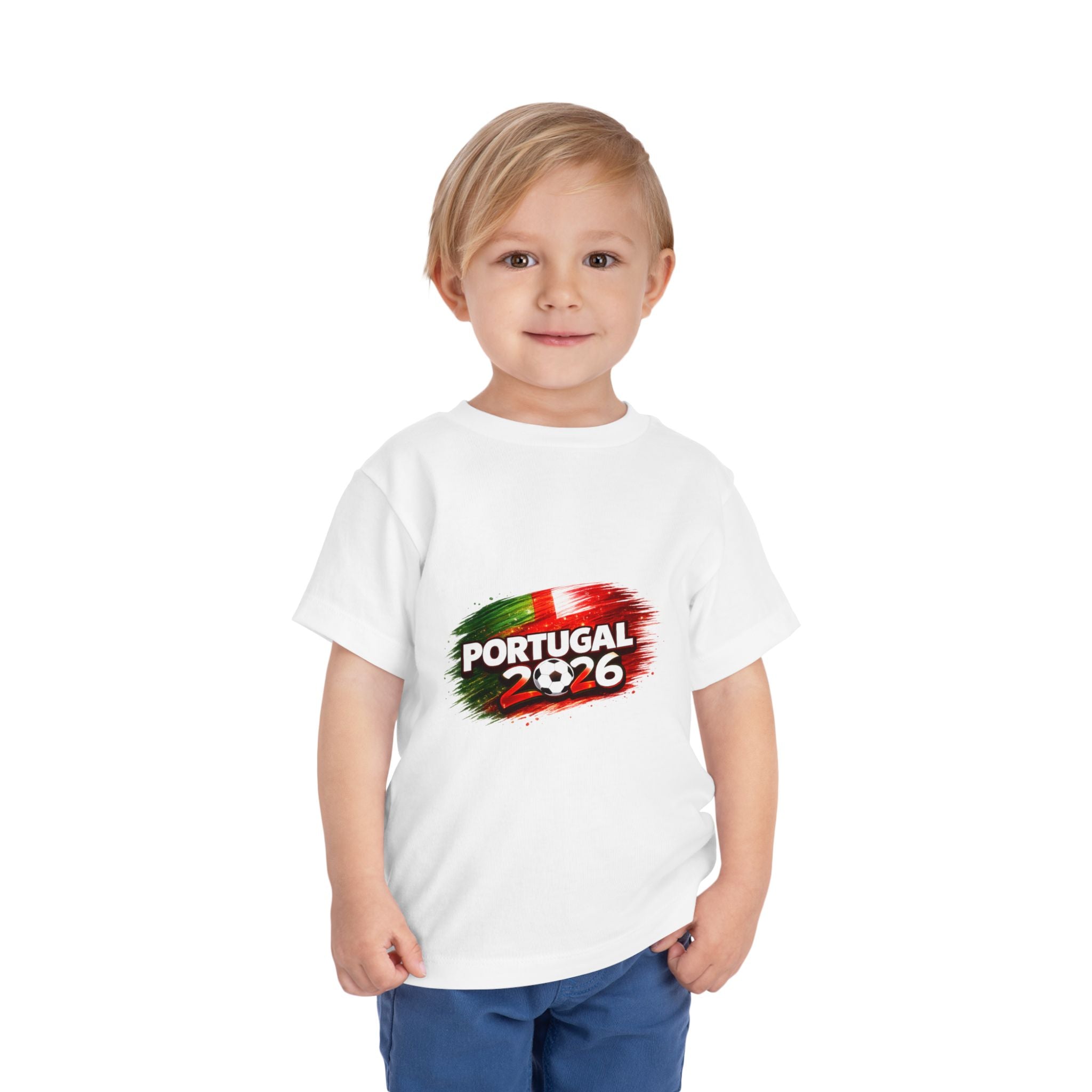 Portugal 2026 Toddler Tee – Kids Soccer Fan Shirt