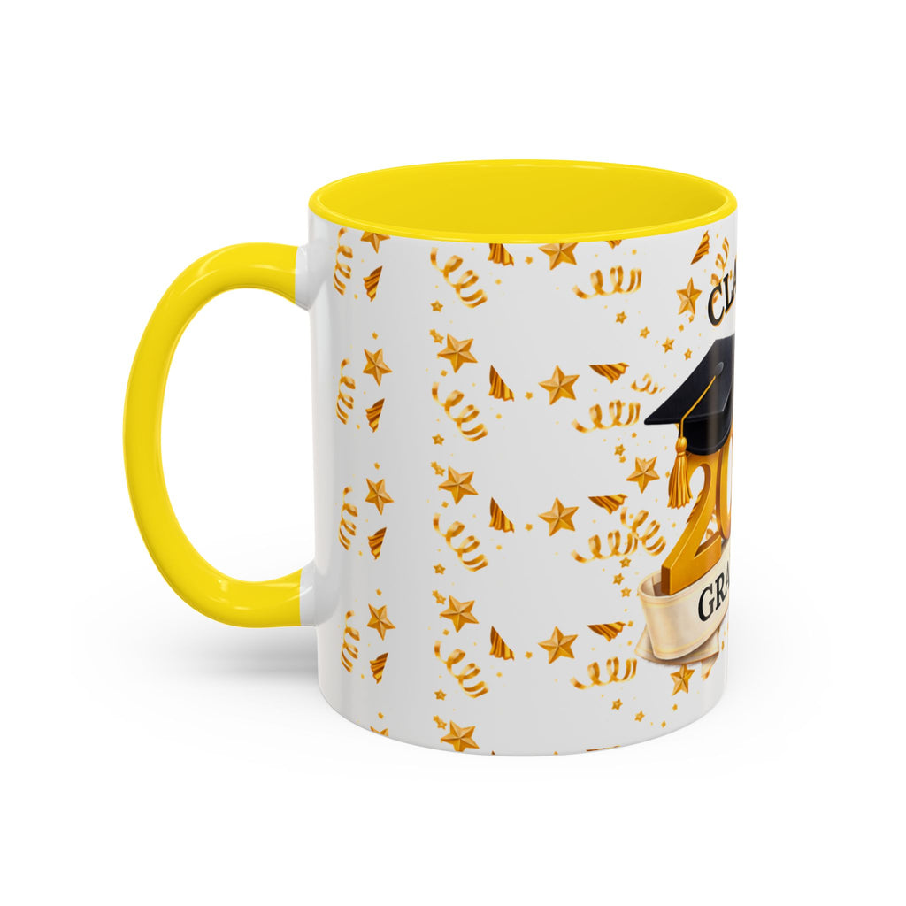 Class of 2026 Graduate Accent Coffee Mug – Black Interior, Graduation Gift