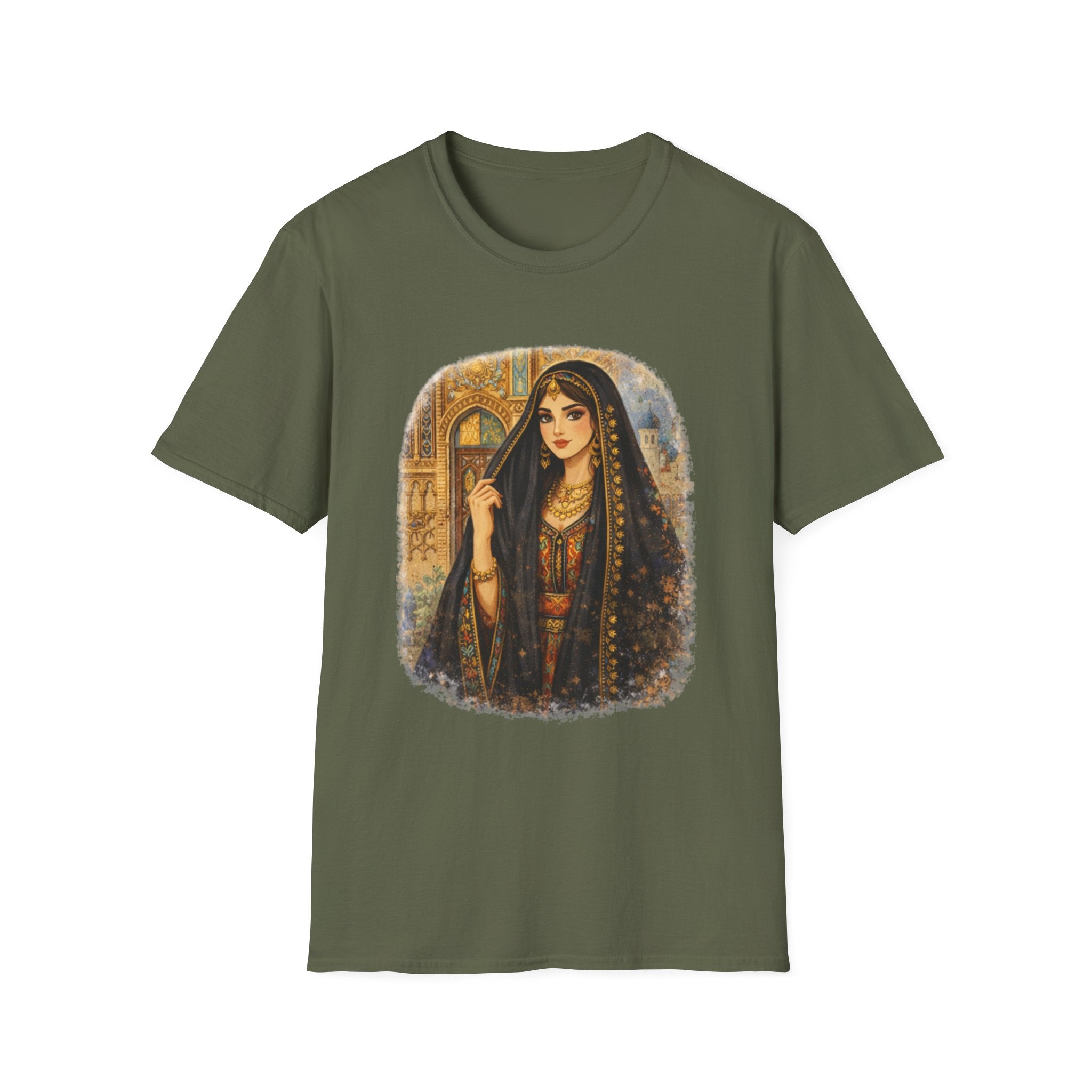 Persian Princess Portrait T-Shirt