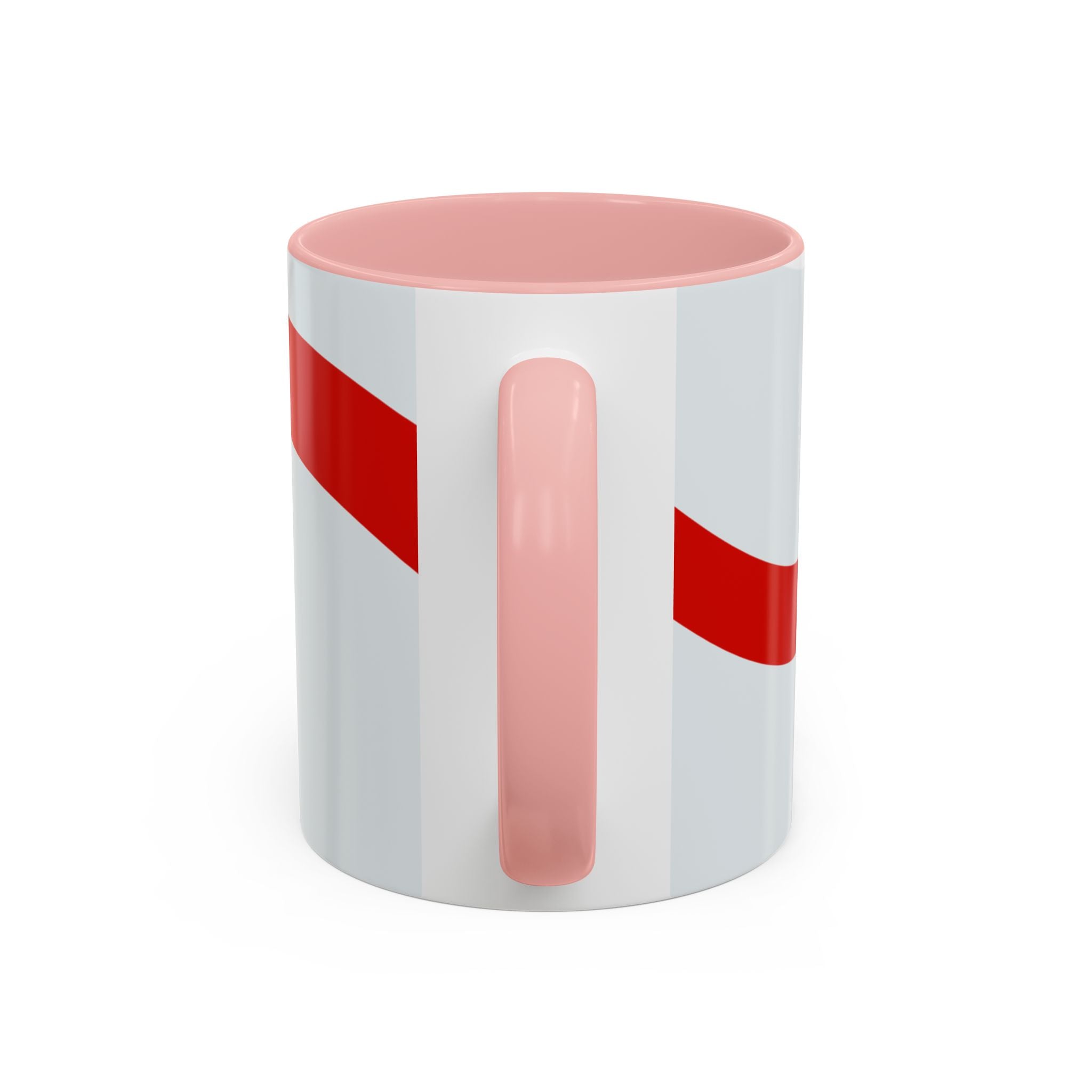 England 2026 Football Cup Accent Mug — Lion & St. George Soccer Coffee Cup (11/15oz)