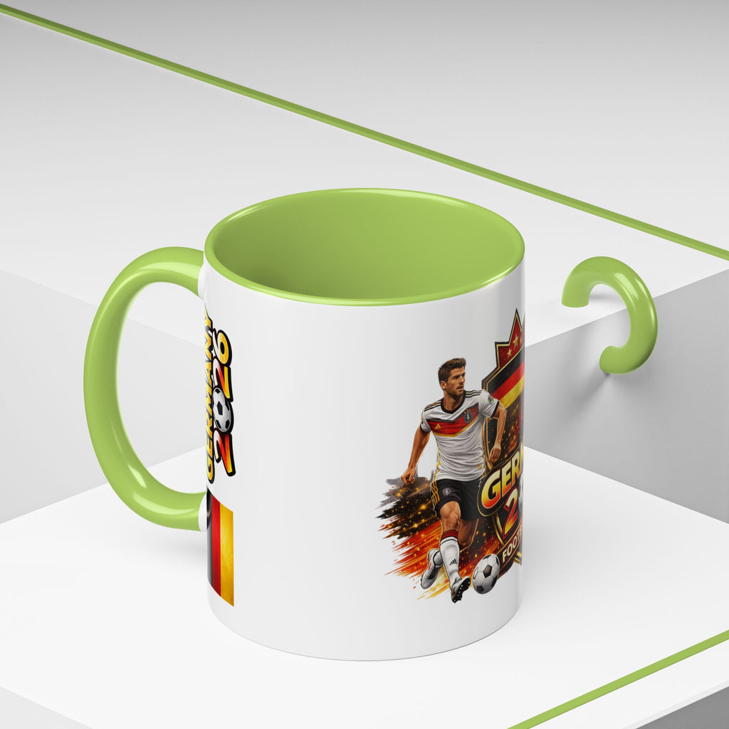Germany 2026 Football Cup Coffee Mug – Soccer Fan Germany 2026 Accent Mug