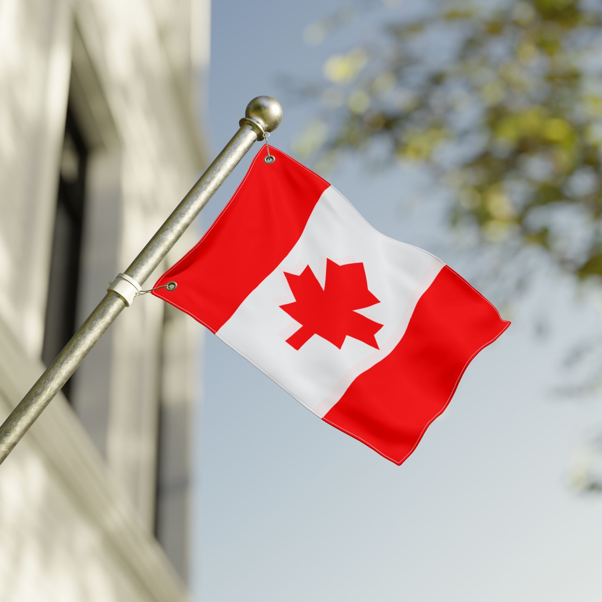 Canada Maple Leaf Double-Sided Flag - Outdoor/Patio Garden Flag