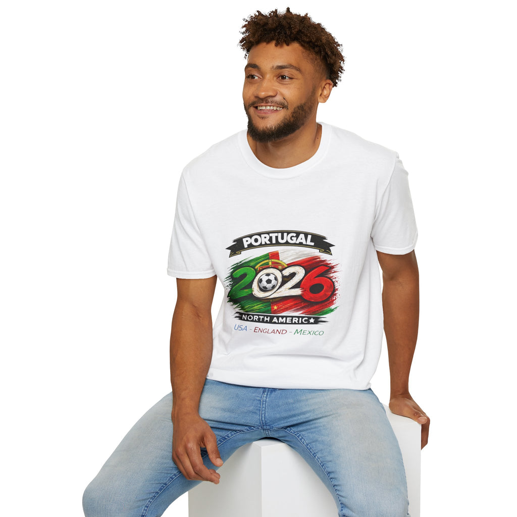 Portugal 2026 Soccer T-Shirt — Cup Qualifiers USA/Canada/Mexico Fan Tee