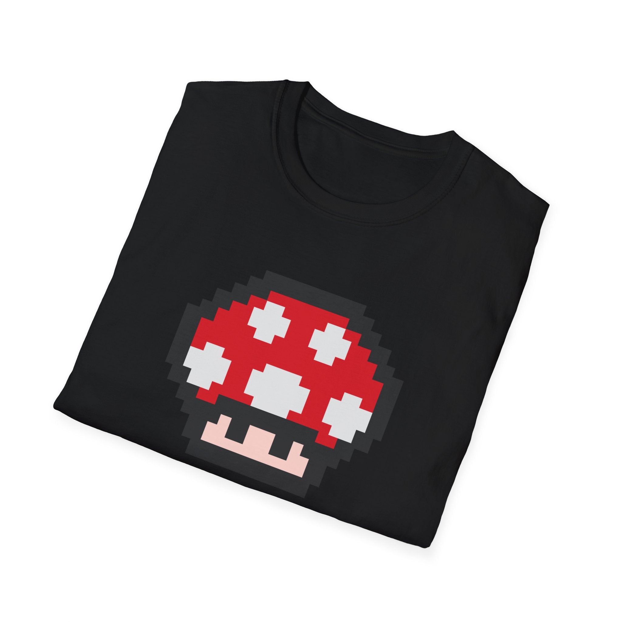 Pixel Mushroom "I Play Video Games" T-Shirt