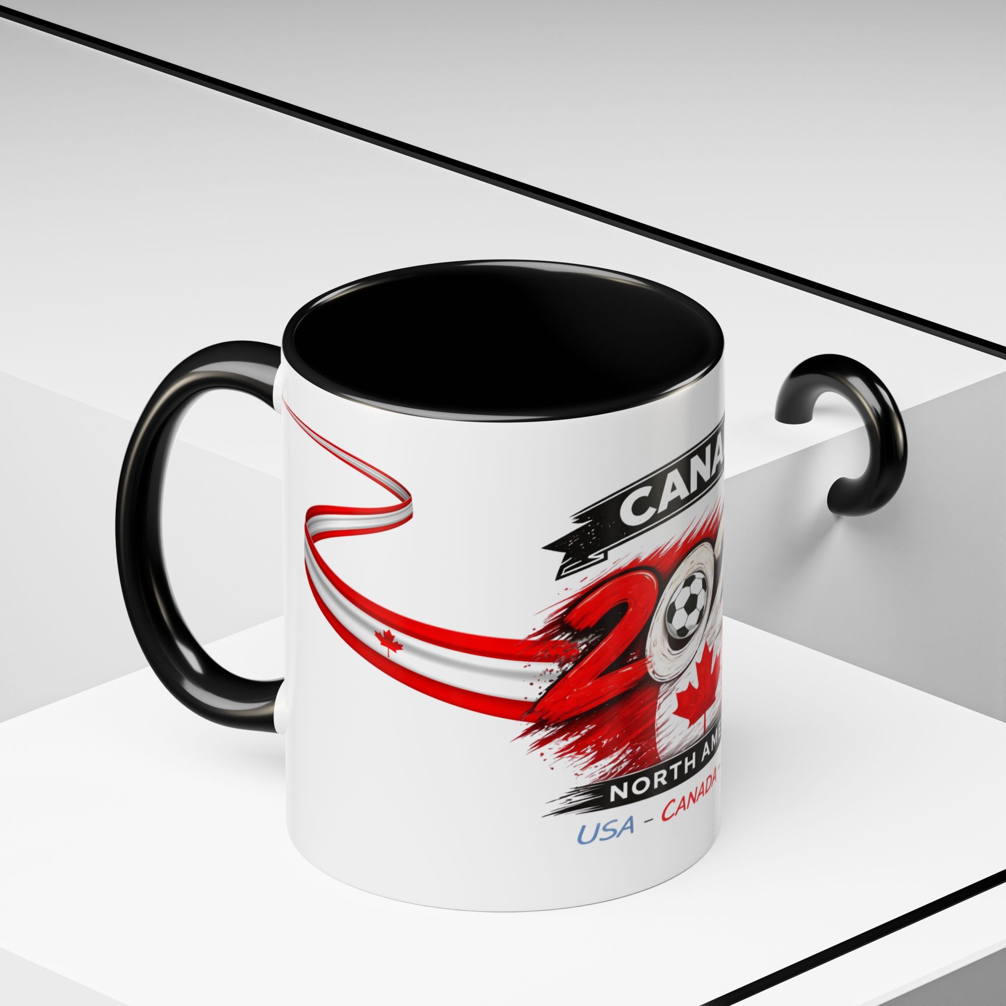 Canada 2026 Soccer Cup Mug — North America USA-Canada-Mexico Cup Coffee Mug