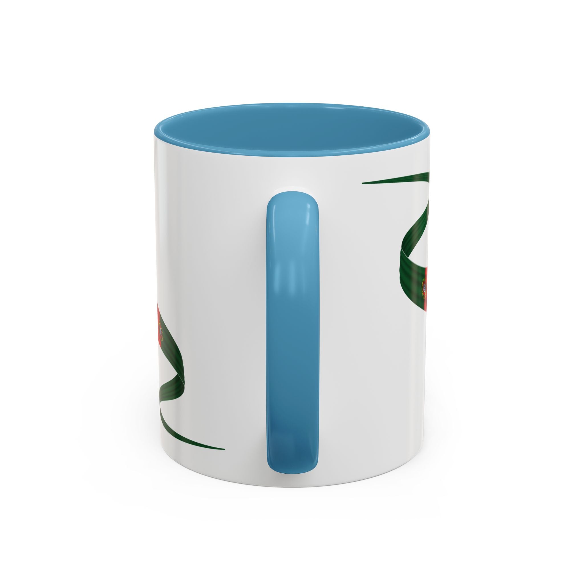 Portugal 2026 Soccer Cup Accent Coffee Mug — USA England Mexico Host Nations