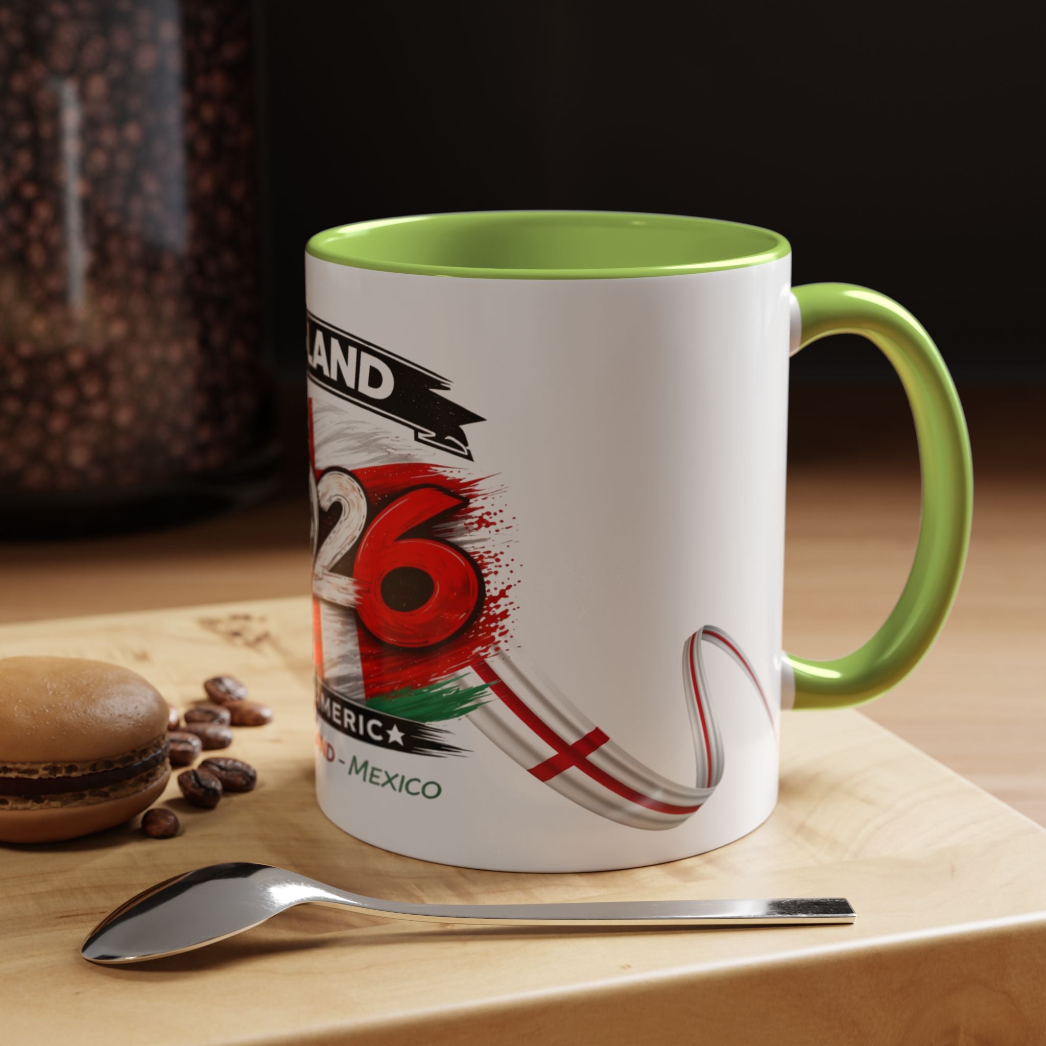England 2026 Soccer  Cup Mug – North America (USA • England • Mexico)