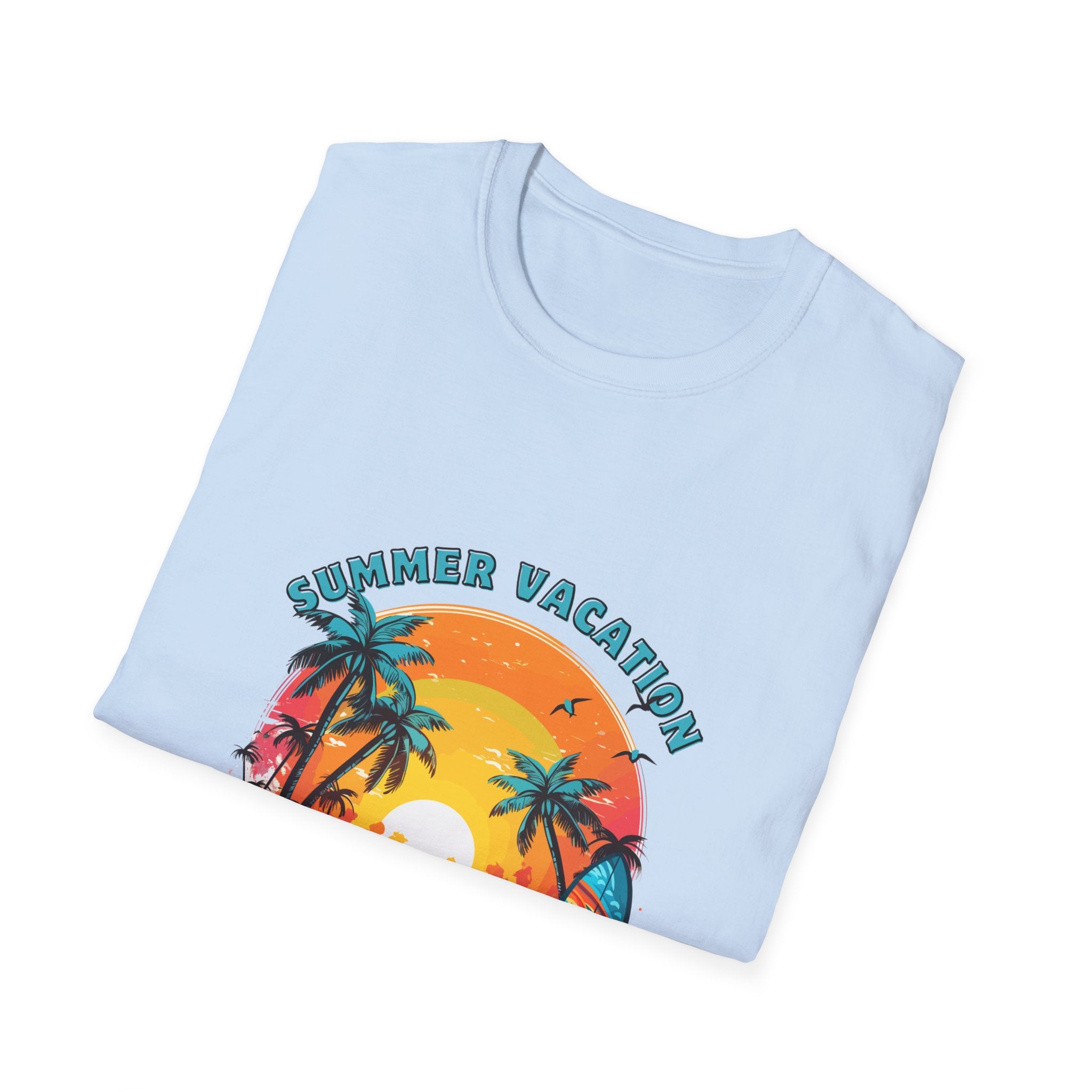 Summer Vacation Graphic T-Shirt