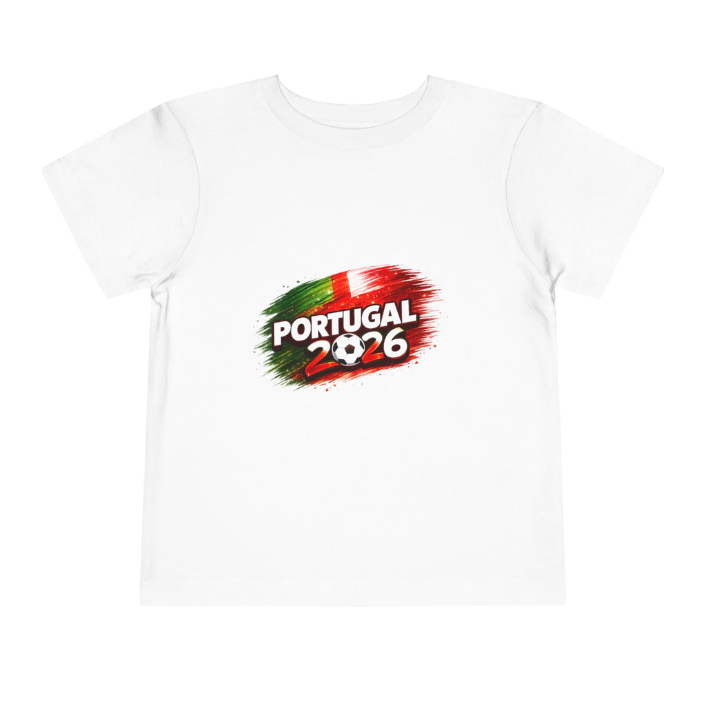 Portugal 2026 Toddler Tee – Kids Soccer Fan Shirt