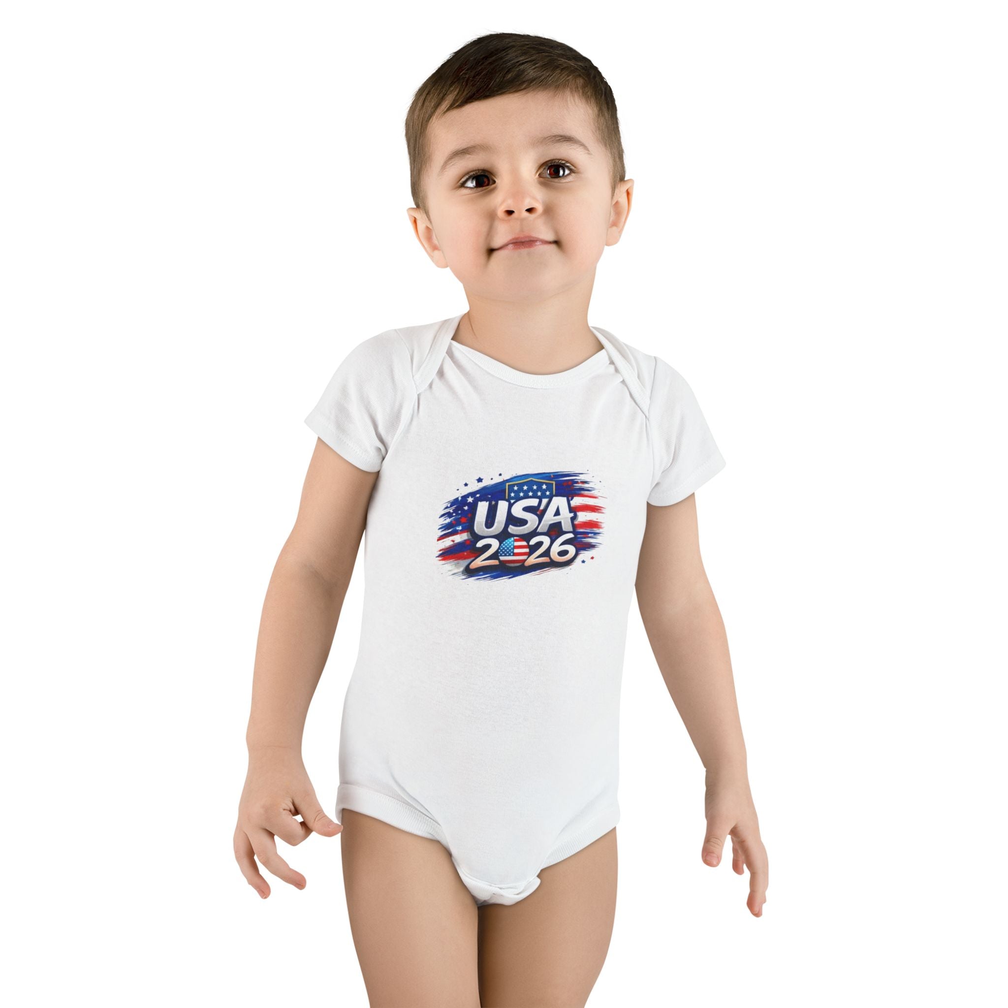 USA 2026 Baby Onesie –  Cup Soccer Infant Bodysuit