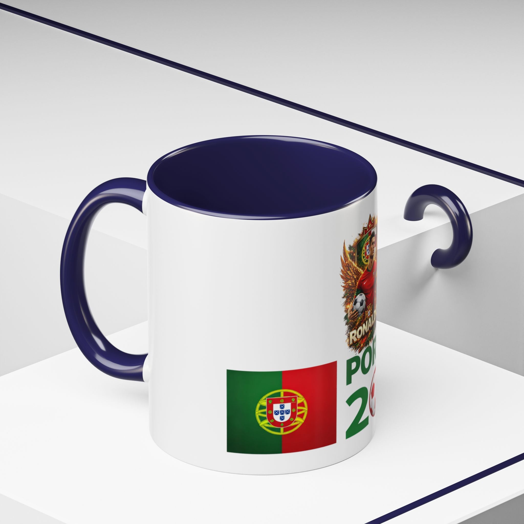 Portugal 2026 Coffee Mug — Soccer Fan Accent Mug (11/15oz)