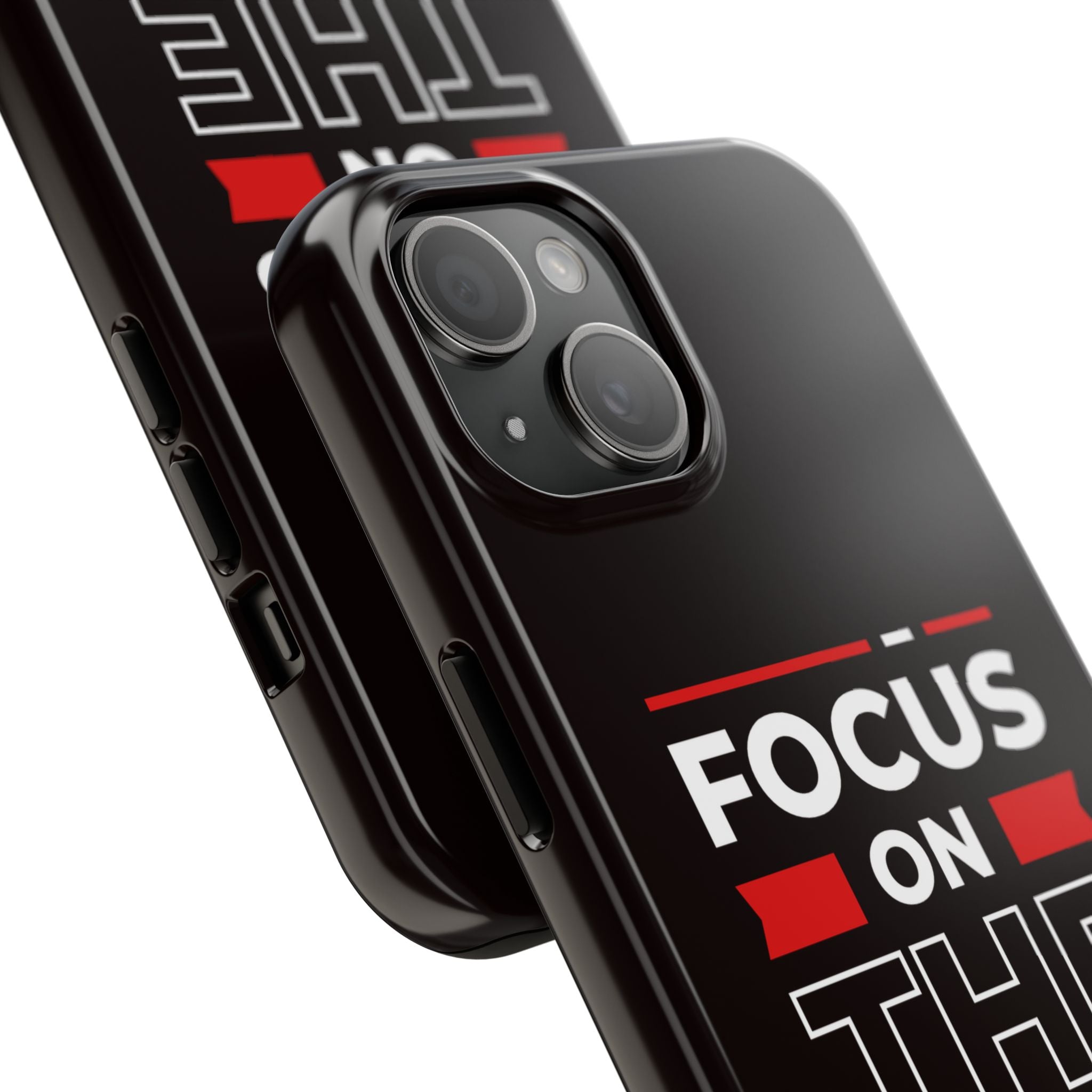 Focus on the Future Tough Phone Case — Motivational Protective Phone Cover