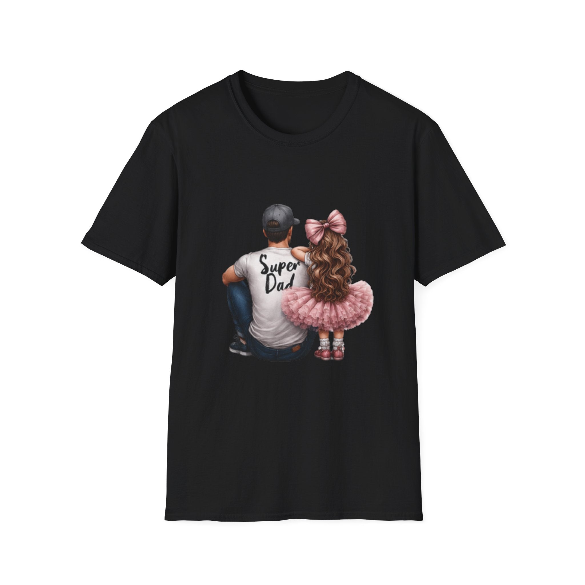 Dad and Daughter 'Super Dad' Tee — Daddy Daughter Matching Fatherhood Gift