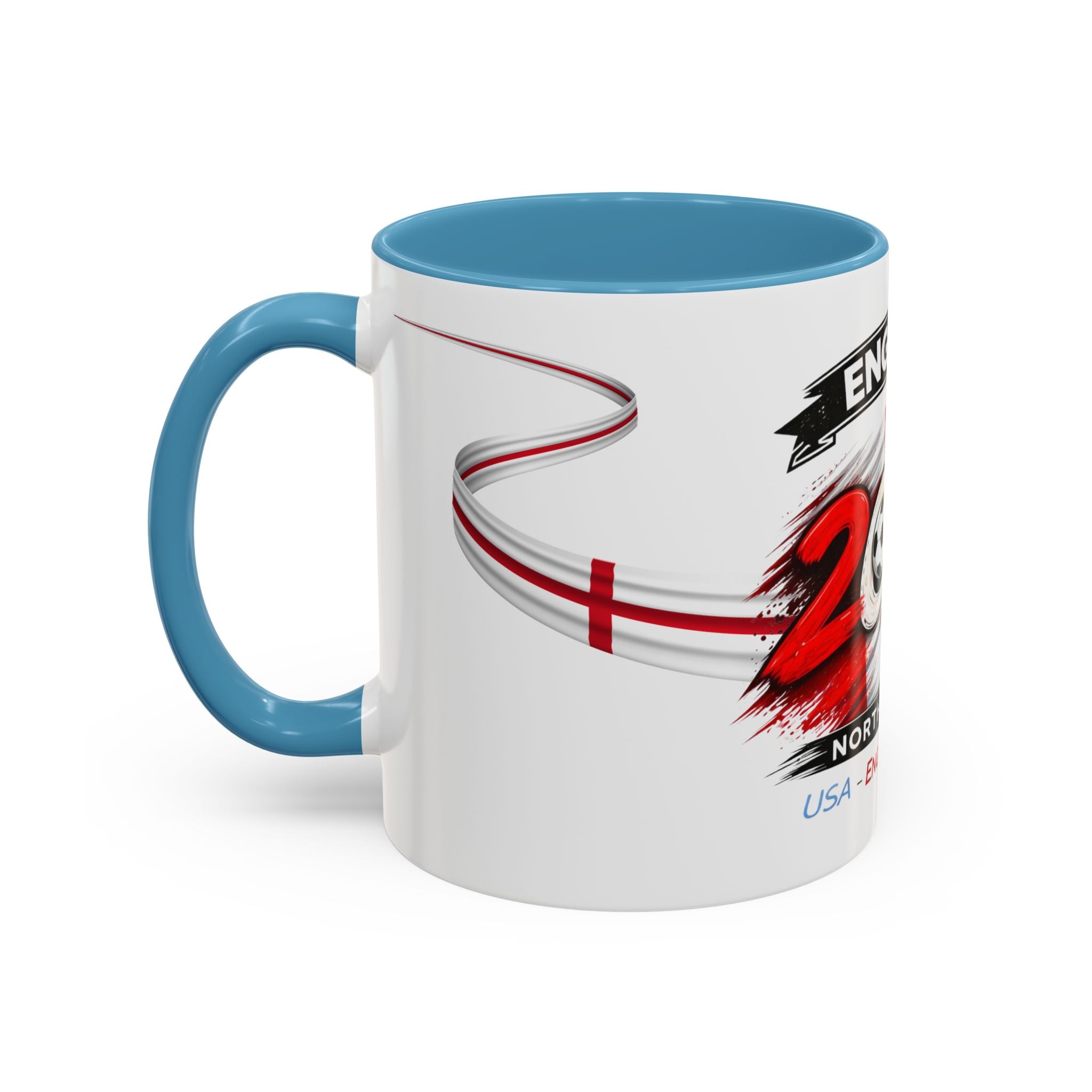 England 2026 Soccer  Cup Mug – North America (USA • England • Mexico)