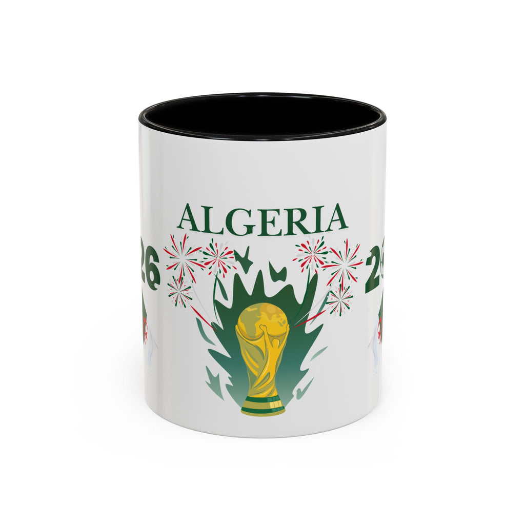 Algeria 2026 Cup Coffee Mug - Soccer Fan Accent Mug