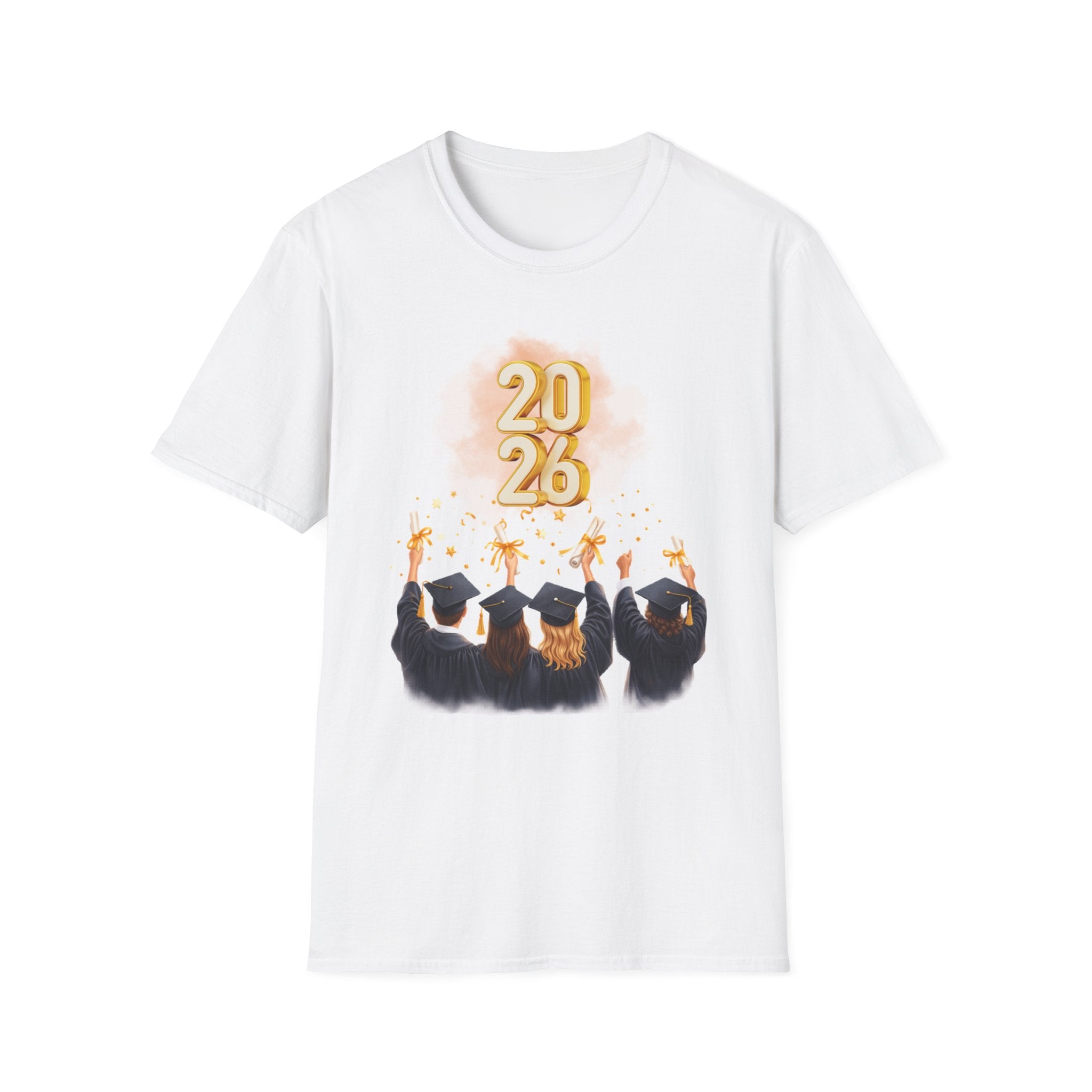 2026 Graduation T-Shirt – Class of 2026 Cap Toss Celebration Tee