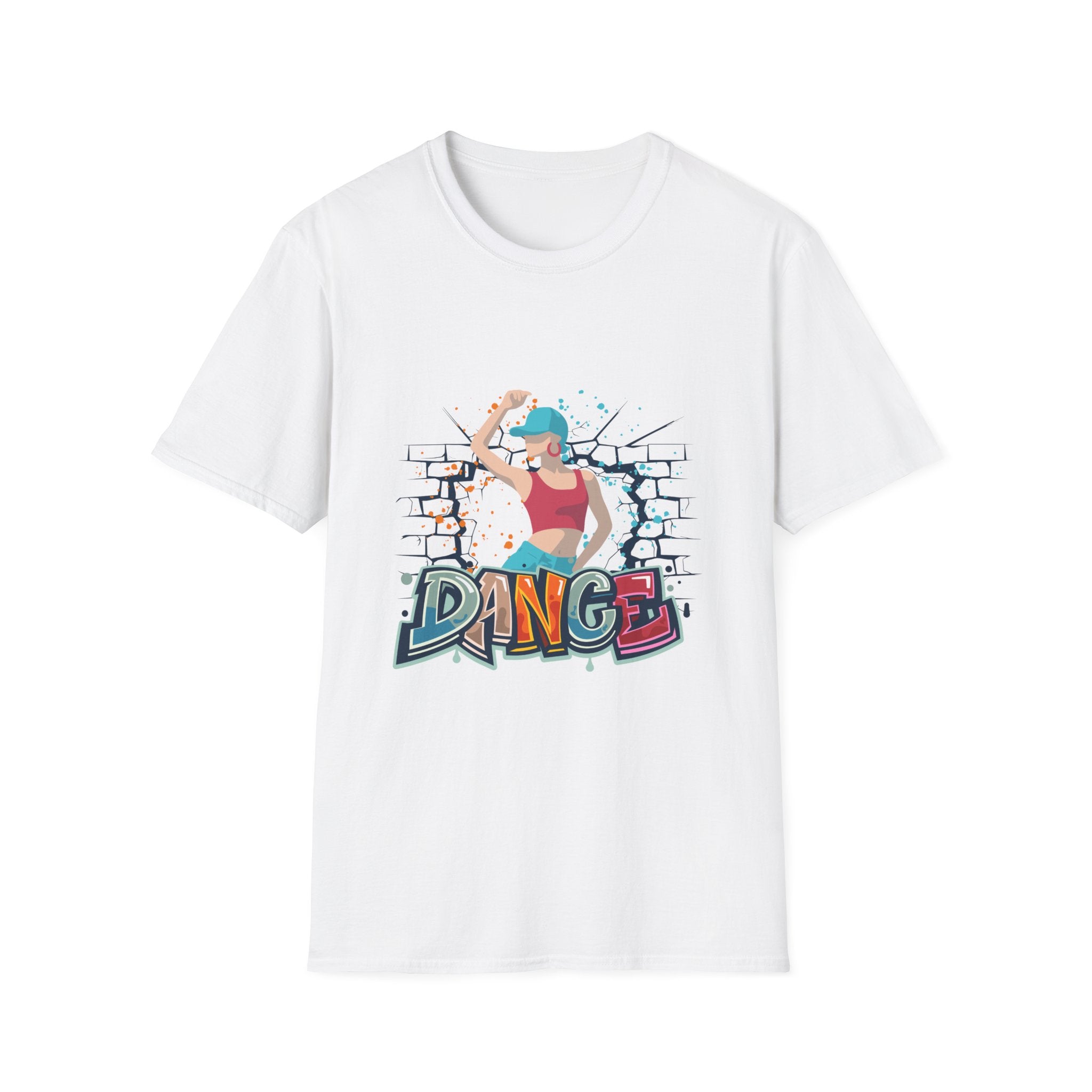 Dance Graffiti T-Shirt — Urban Street Dancer Graphic Tee