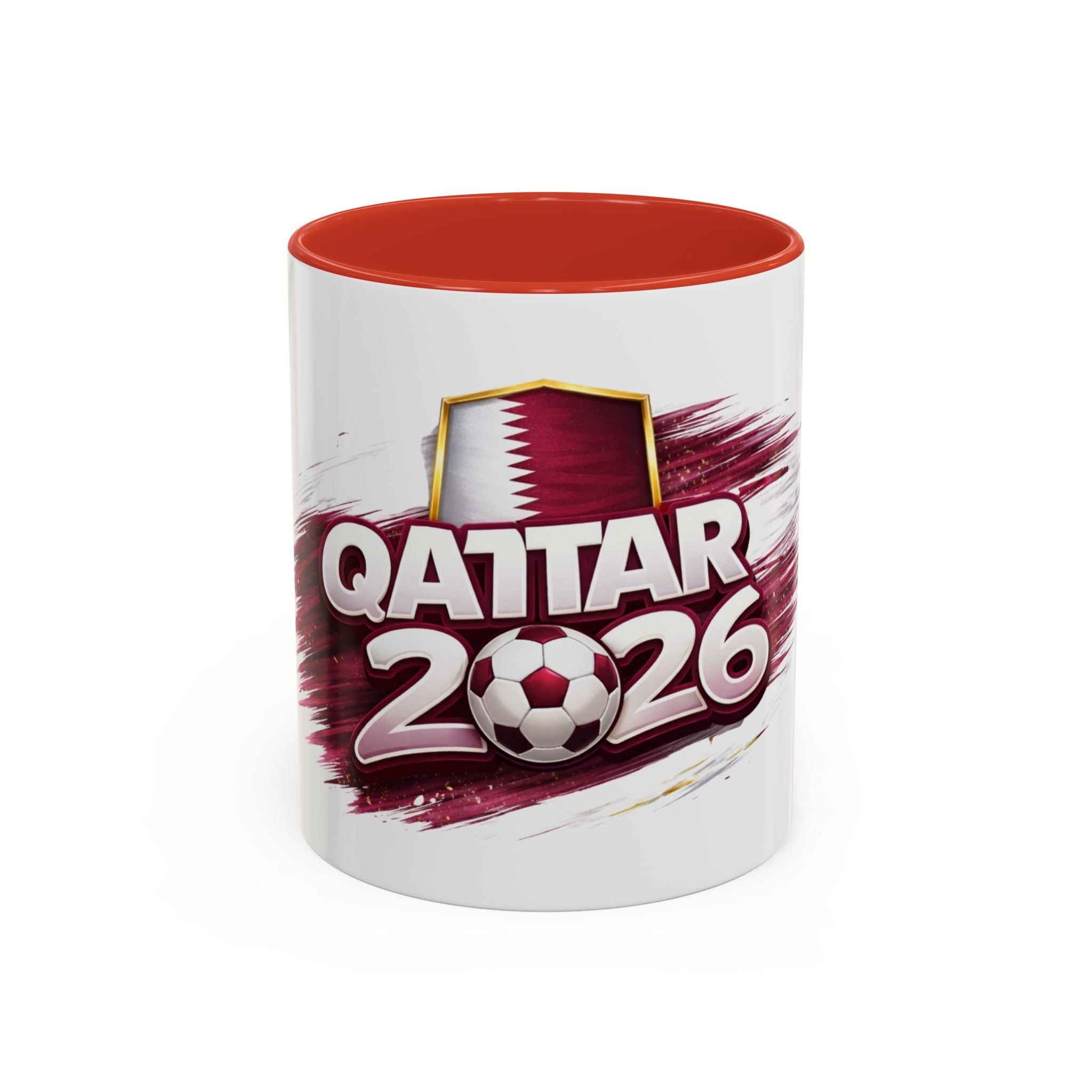 Qatar 2026 Soccer Coffee Mug — Cup Fan Travel Souvenir