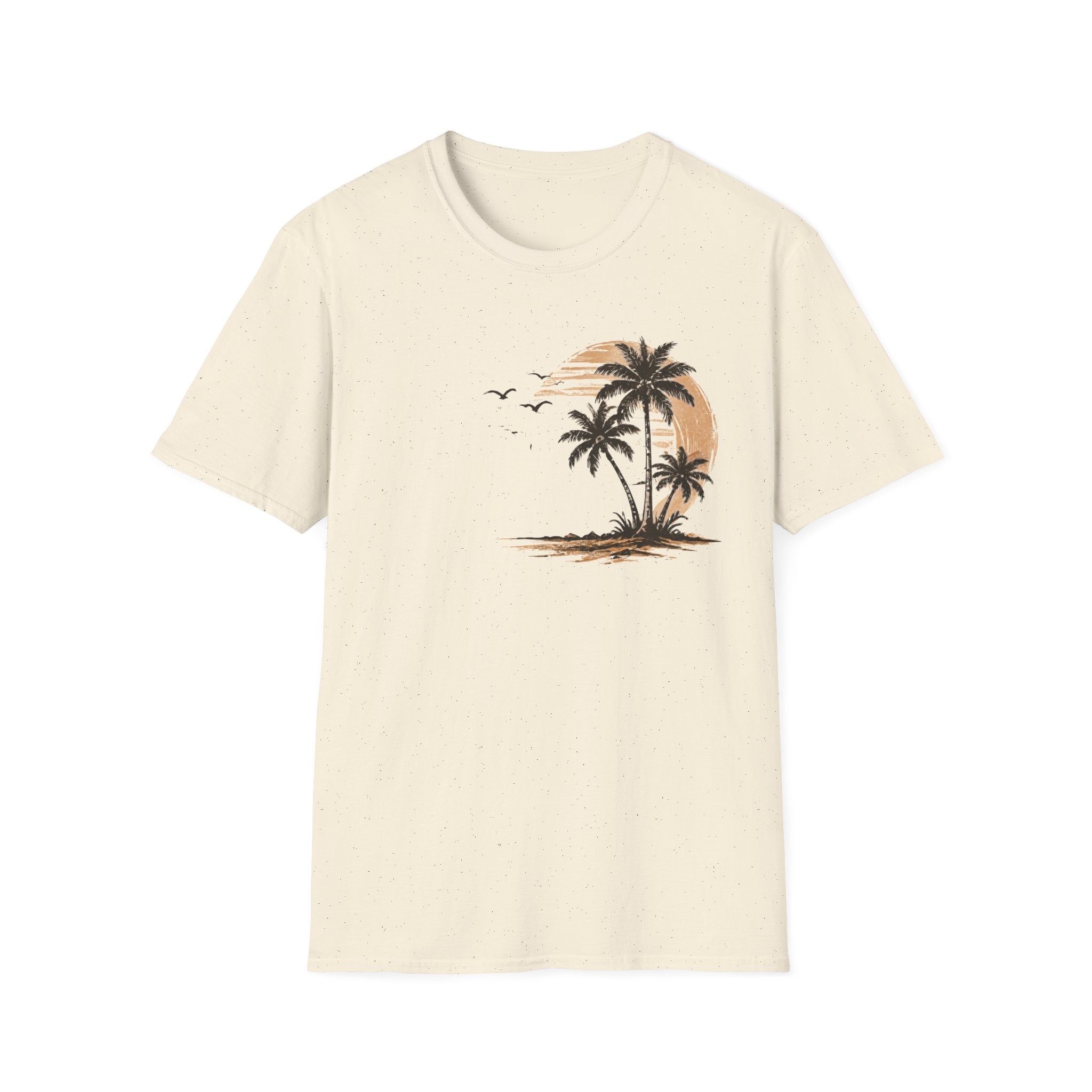 Sunset Palm Beach Uni Sex T-Shirt