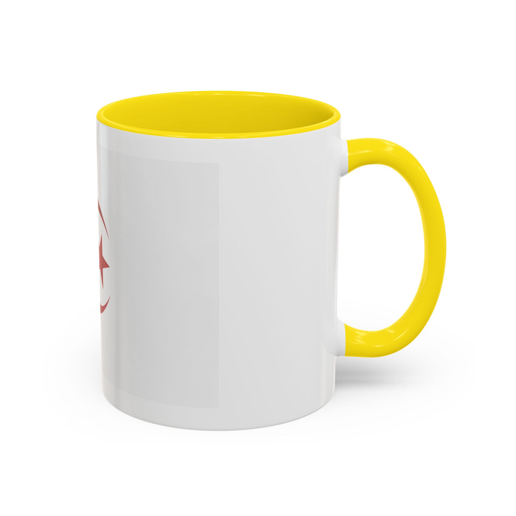 Algeria Flag Accent Coffee Mug (11/15oz) — Crescent & Star National Pride Tea Cup