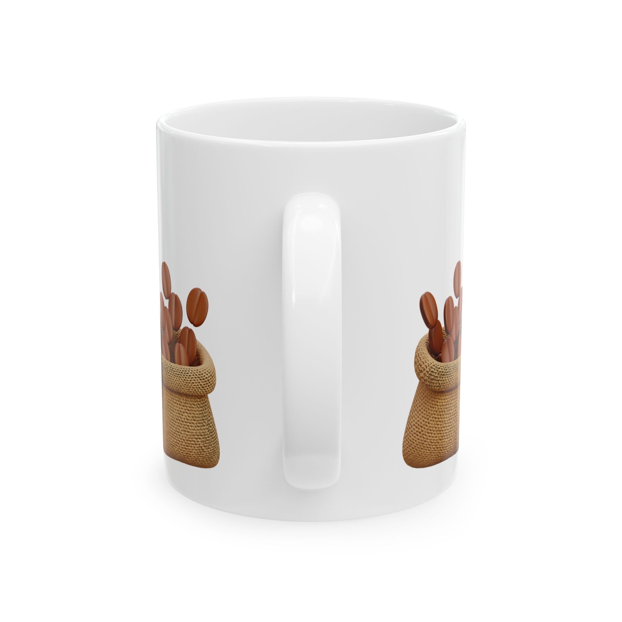 Coffee Order Ceramic Mug — Cute Coffee Phone Design (11oz & 15oz)