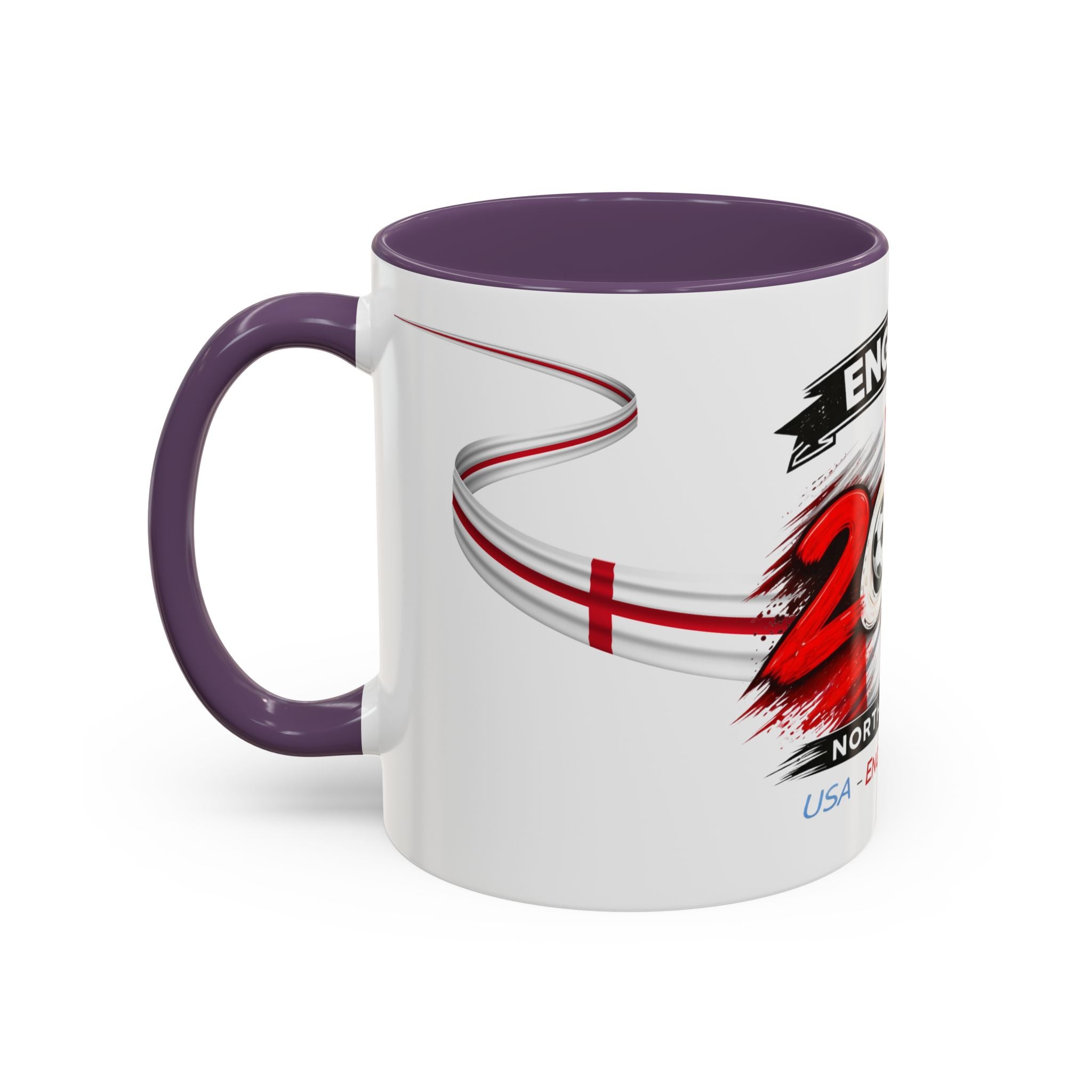 England 2026 Soccer  Cup Mug – North America (USA • England • Mexico)