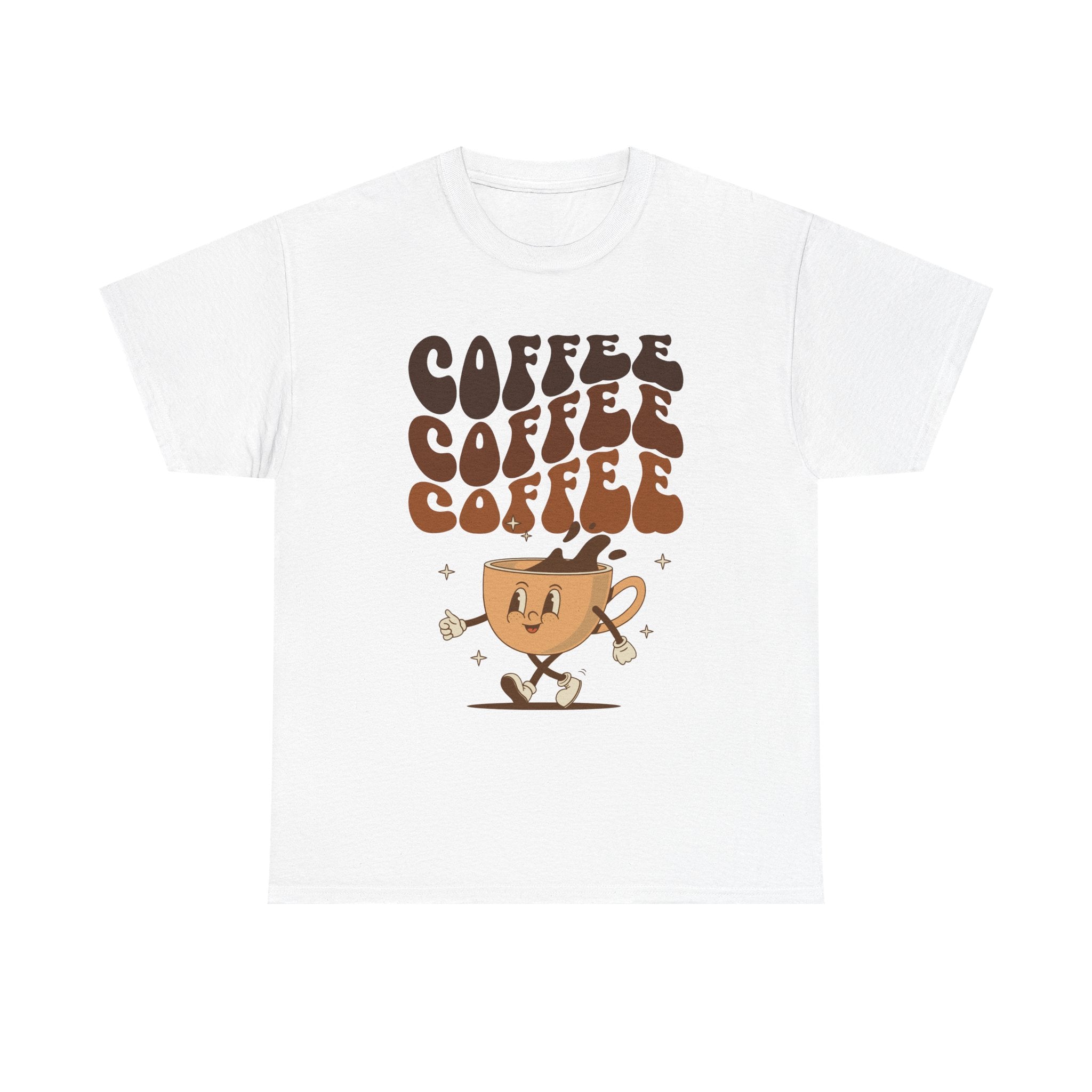 Drink coffee Unisex Heavy Cotton Tee